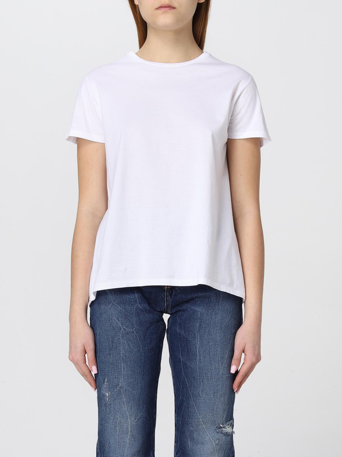 Aspesi T-shirt In Cotton Jersey In White