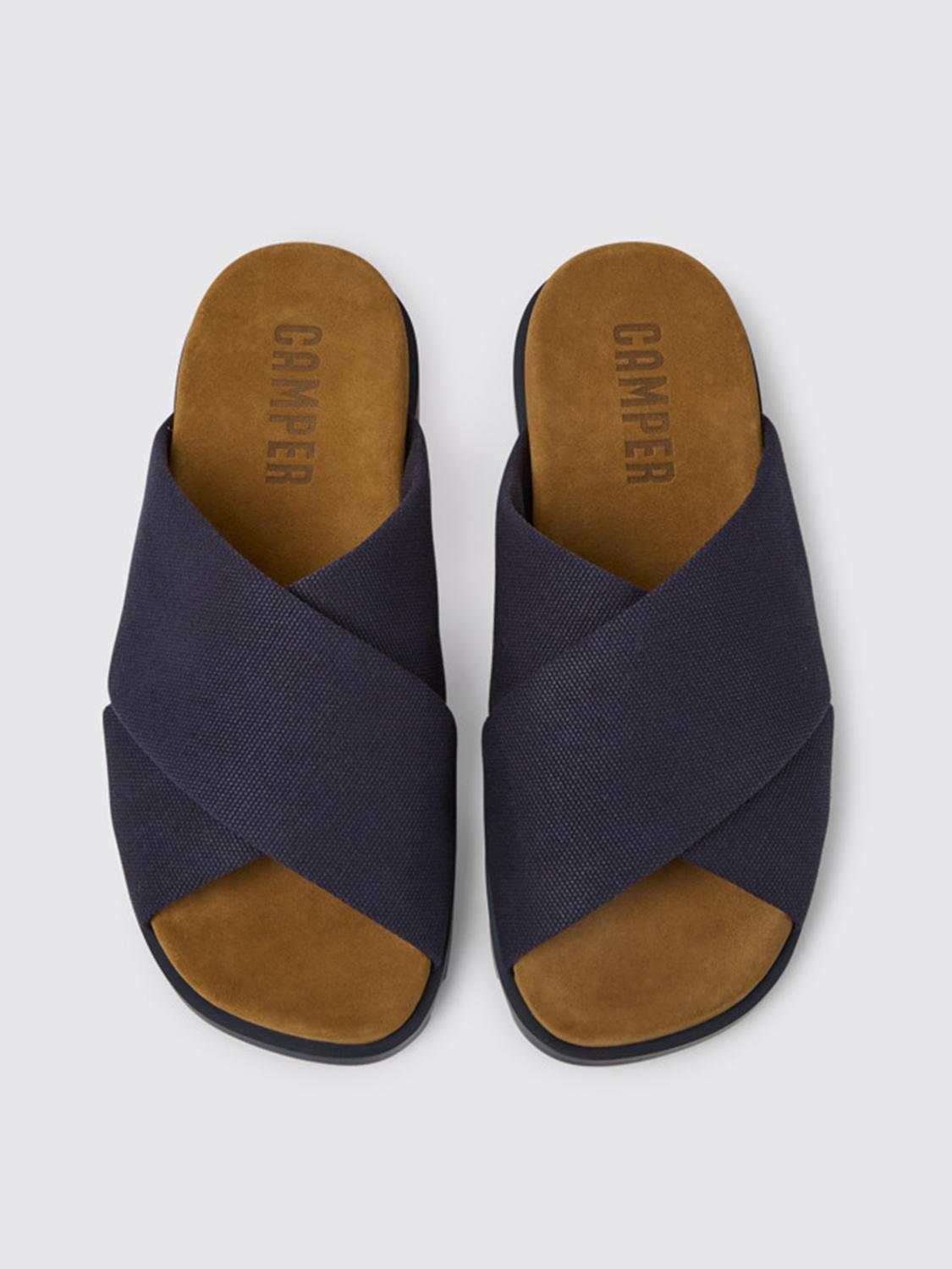 CAMPER: Sandalias hombre - Azul Oscuro | Sandalias Camper K100776-002  BRUTUS SANDAL GIGLIO.COM
