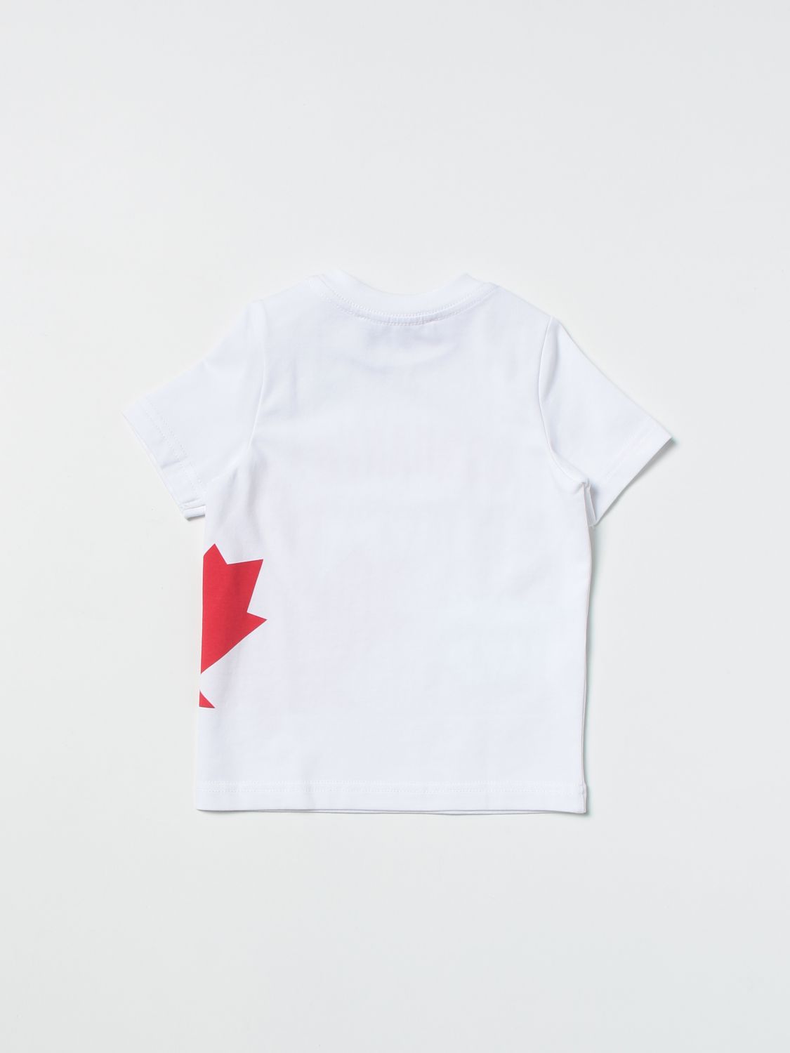 T-shirt Dsquared2 Junior: T-shirt Dsquared2 Junior in cotone bianco 2