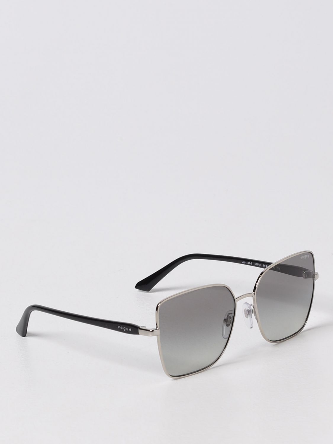 Glasses Vogue: Vogue sunglasses in metal grey 1