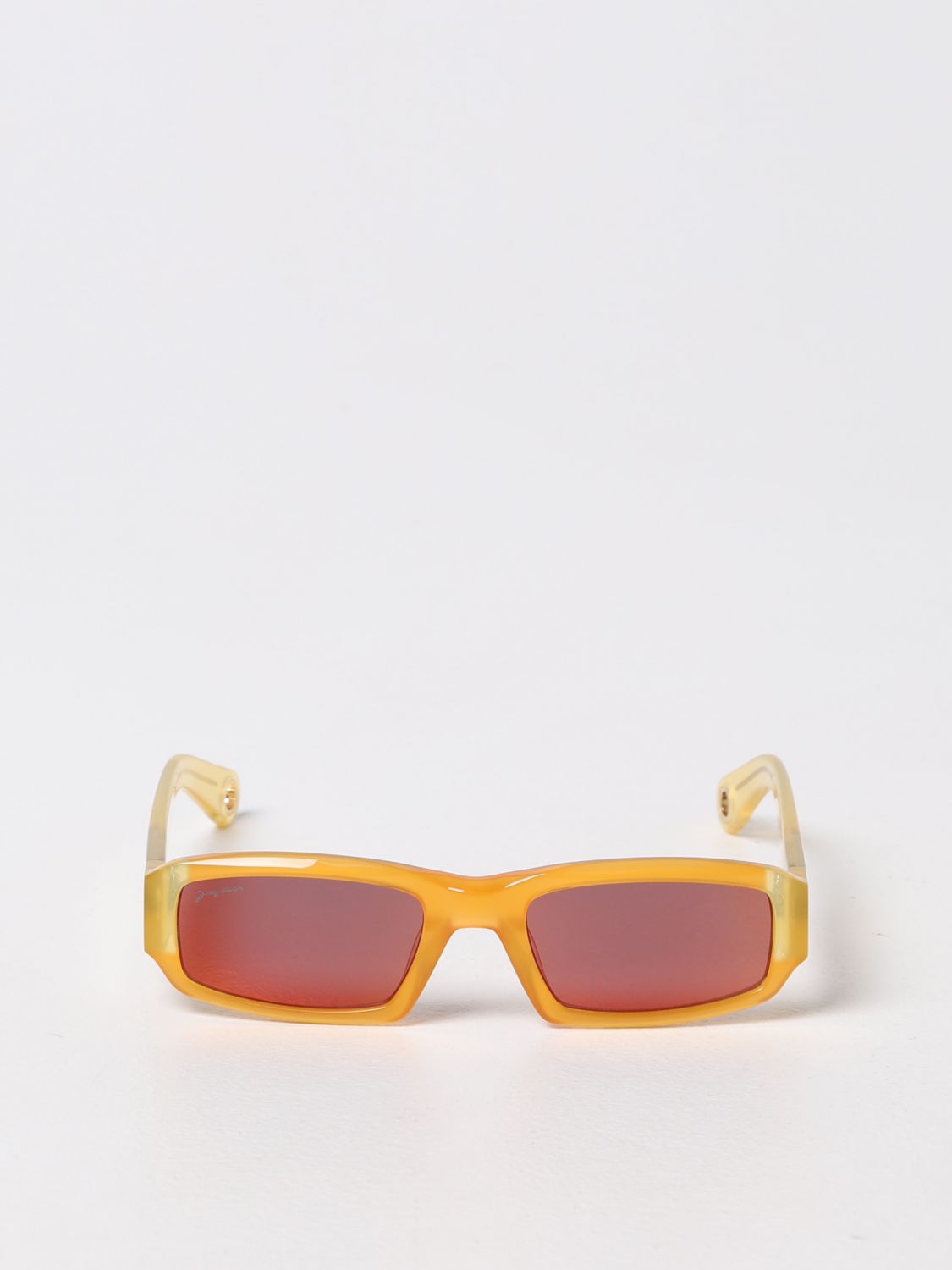 Солнцезащитные очки Jacquemus: Солнцезащитные очки Мужское Jacquemus оранжевый 2