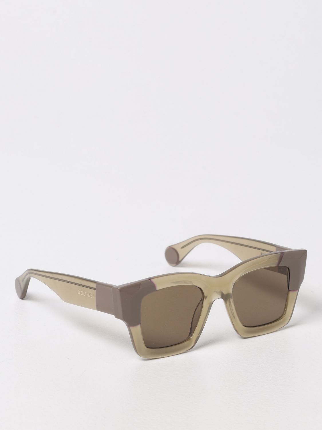 Солнцезащитные очки Jacquemus: Солнцезащитные очки Мужское Jacquemus зеленый 1
