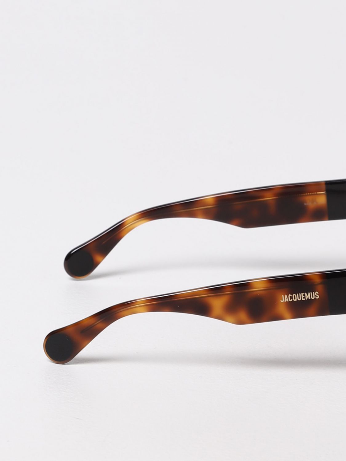 Glasses Jacquemus: Jacquemus sunglasses in tortoiseshell acetate brown 3