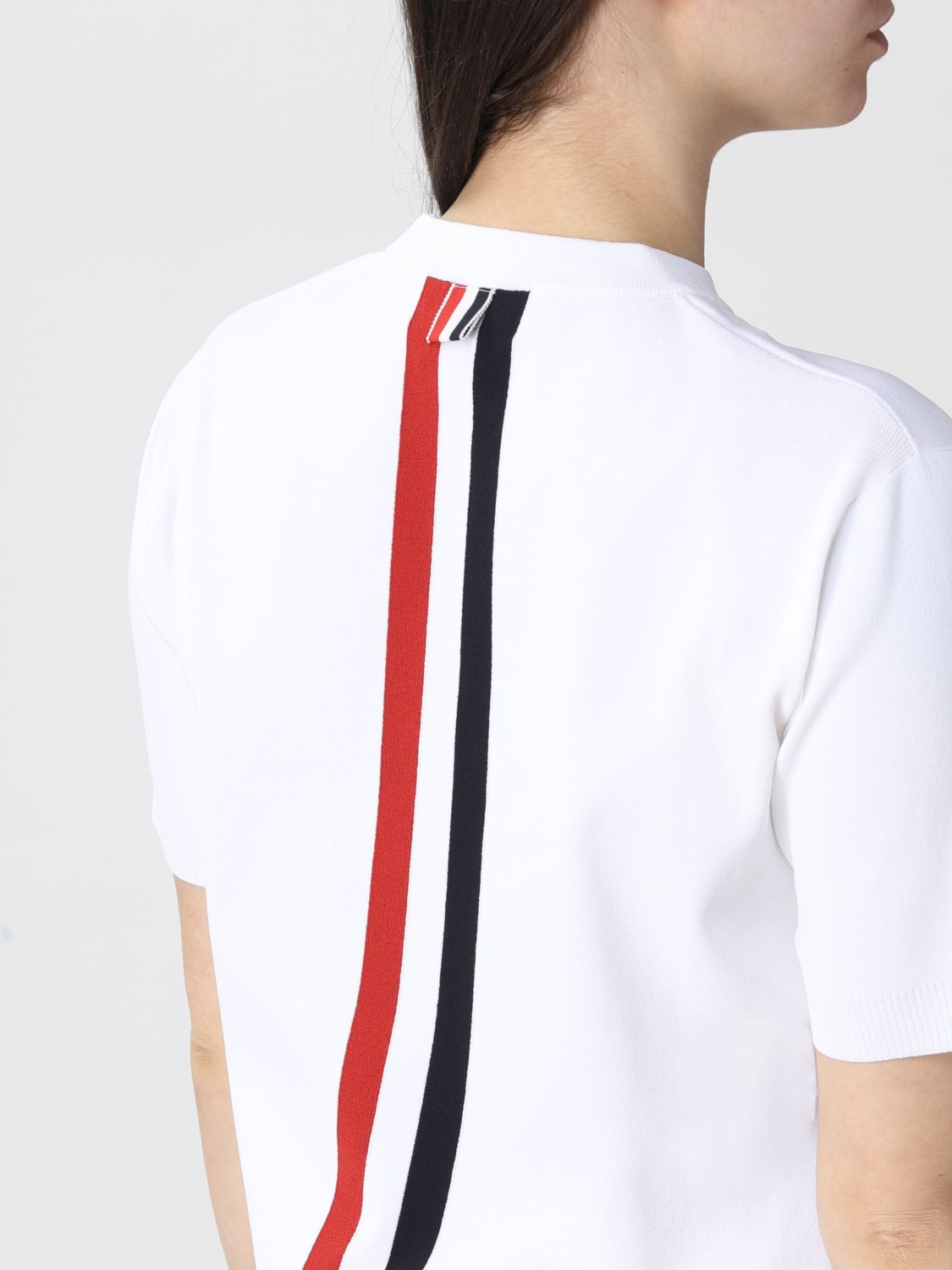 Camiseta Thom Browne: Camiseta Thom Browne para mujer blanco 5