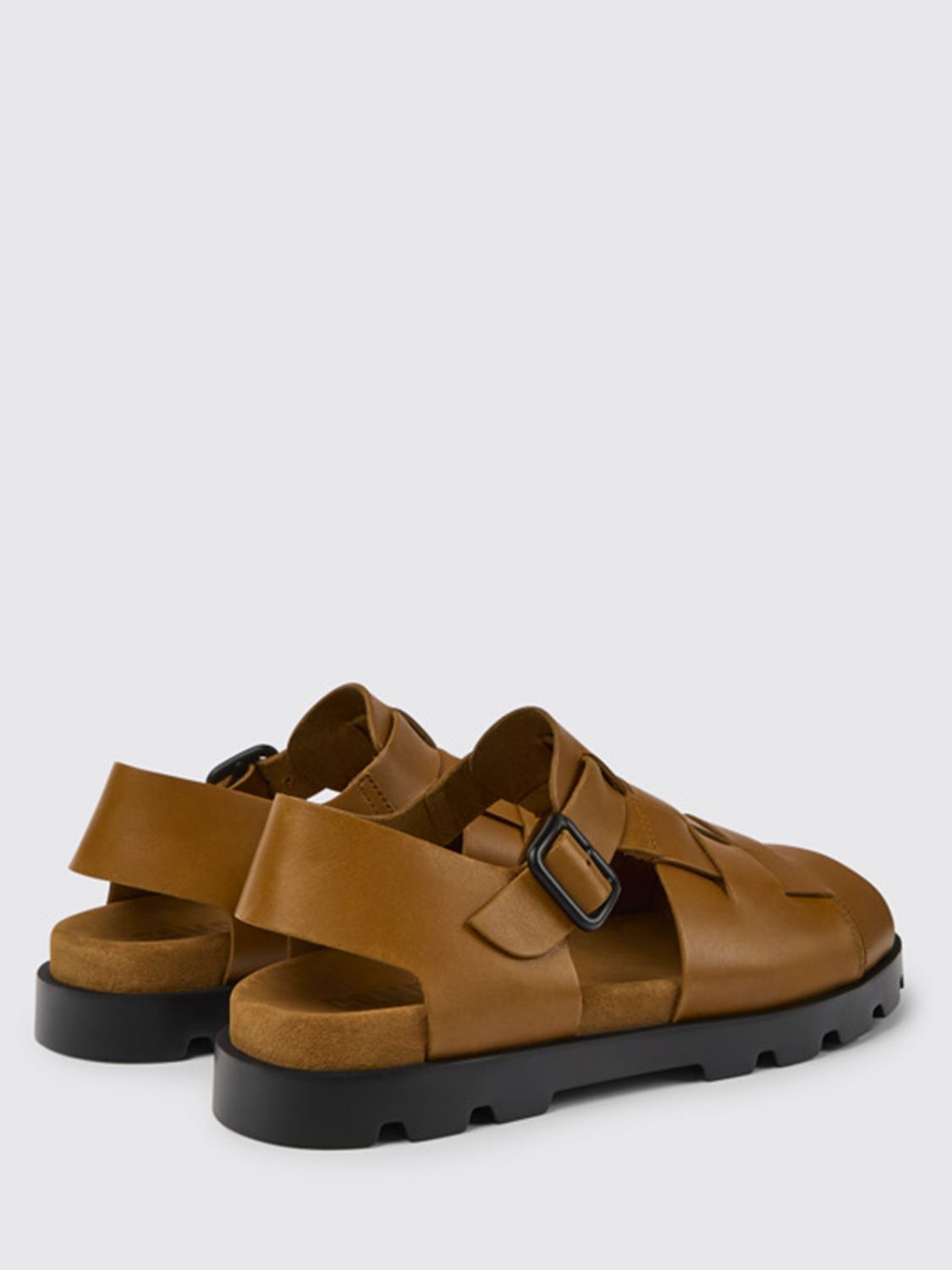 Wens Onderscheid Verkeerd CAMPER: Brutus sandals in calfskin | Sandals Camper Men Brown | Sandals  Camper K100778-002 BRUTUS SANDAL GIGLIO.COM