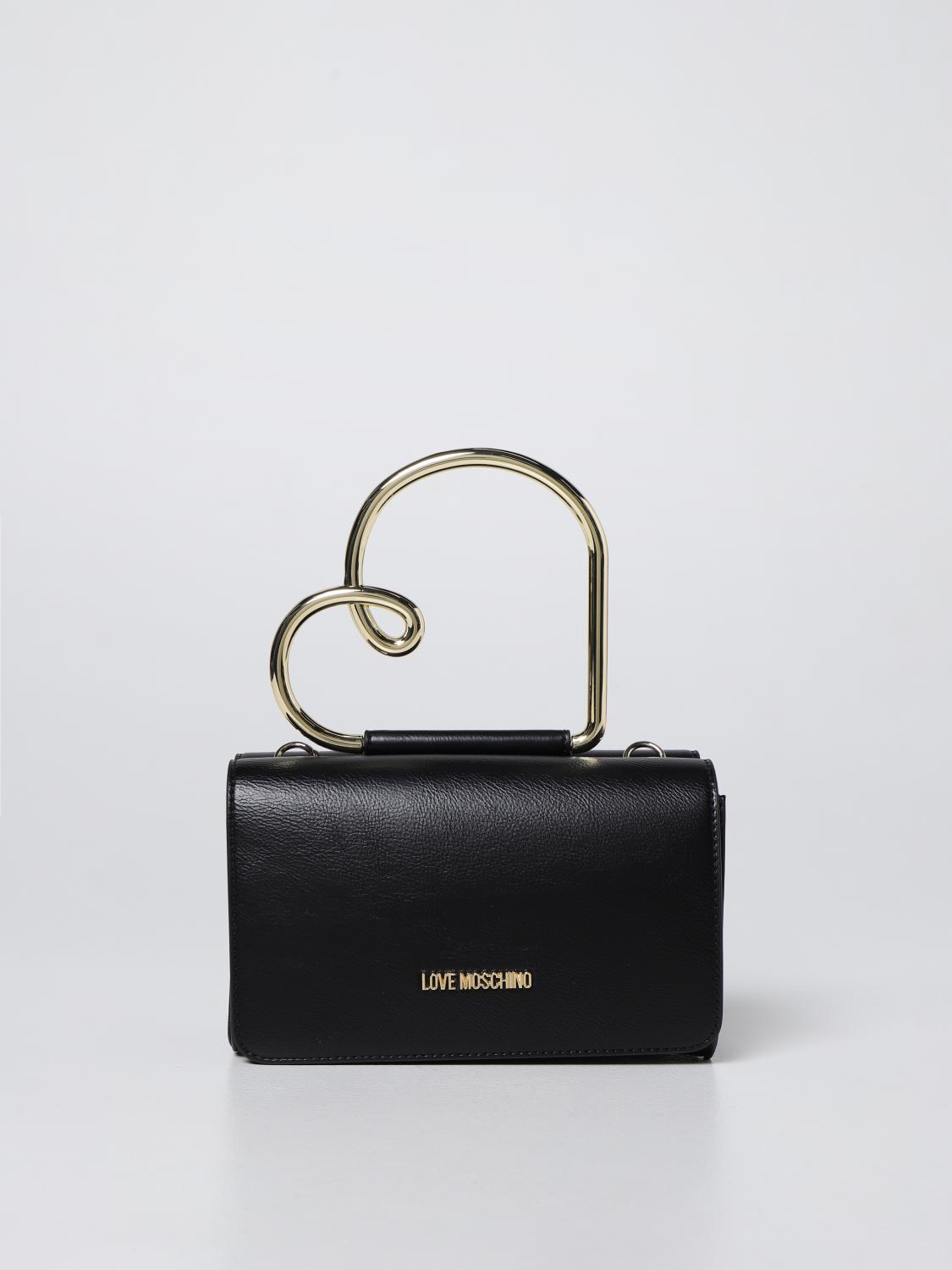 LOVE MOSCHINO bag in synthetic leather Black Love Moschino
