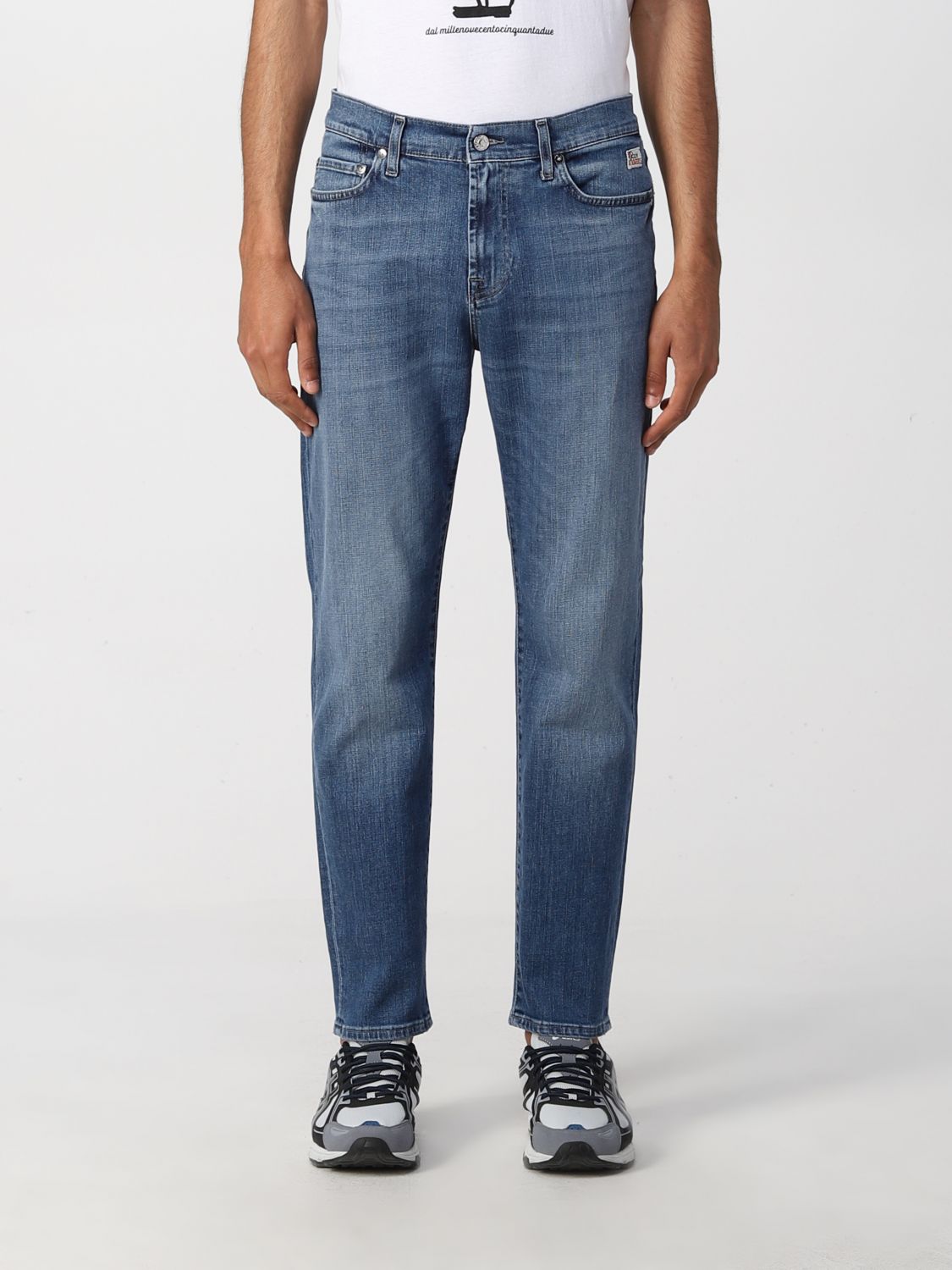 ROY ROGERS: Pants men - Denim | Roy Rogers jeans RRU108D0210475 online ...