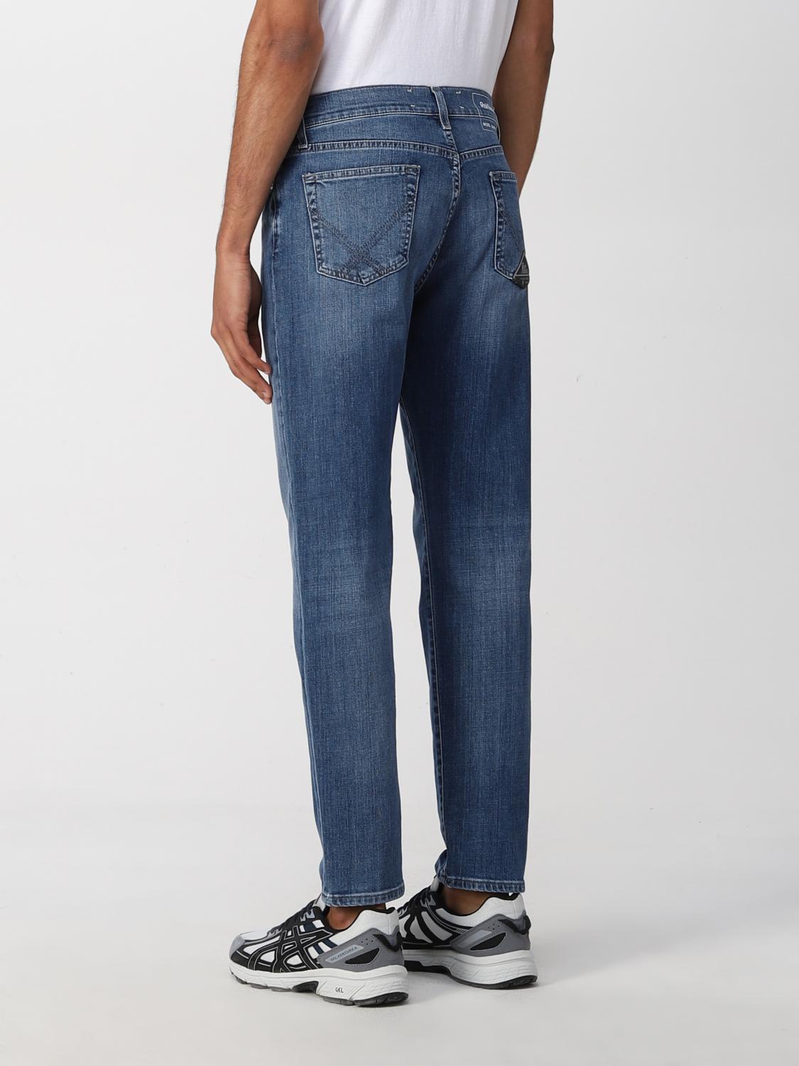 ROY ROGERS: Pants men - Denim | Jeans 