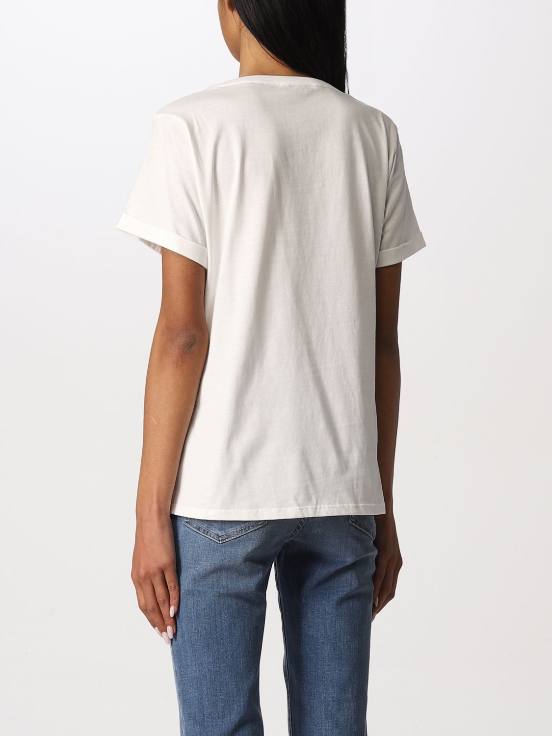 Liu Jo Outlet: T-shirt with print - White | Liu Jo t-shirt TA2211J6040 ...