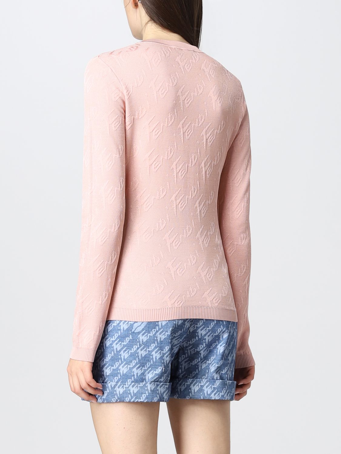 Sweater Fendi: Sweater women Fendi pink 3