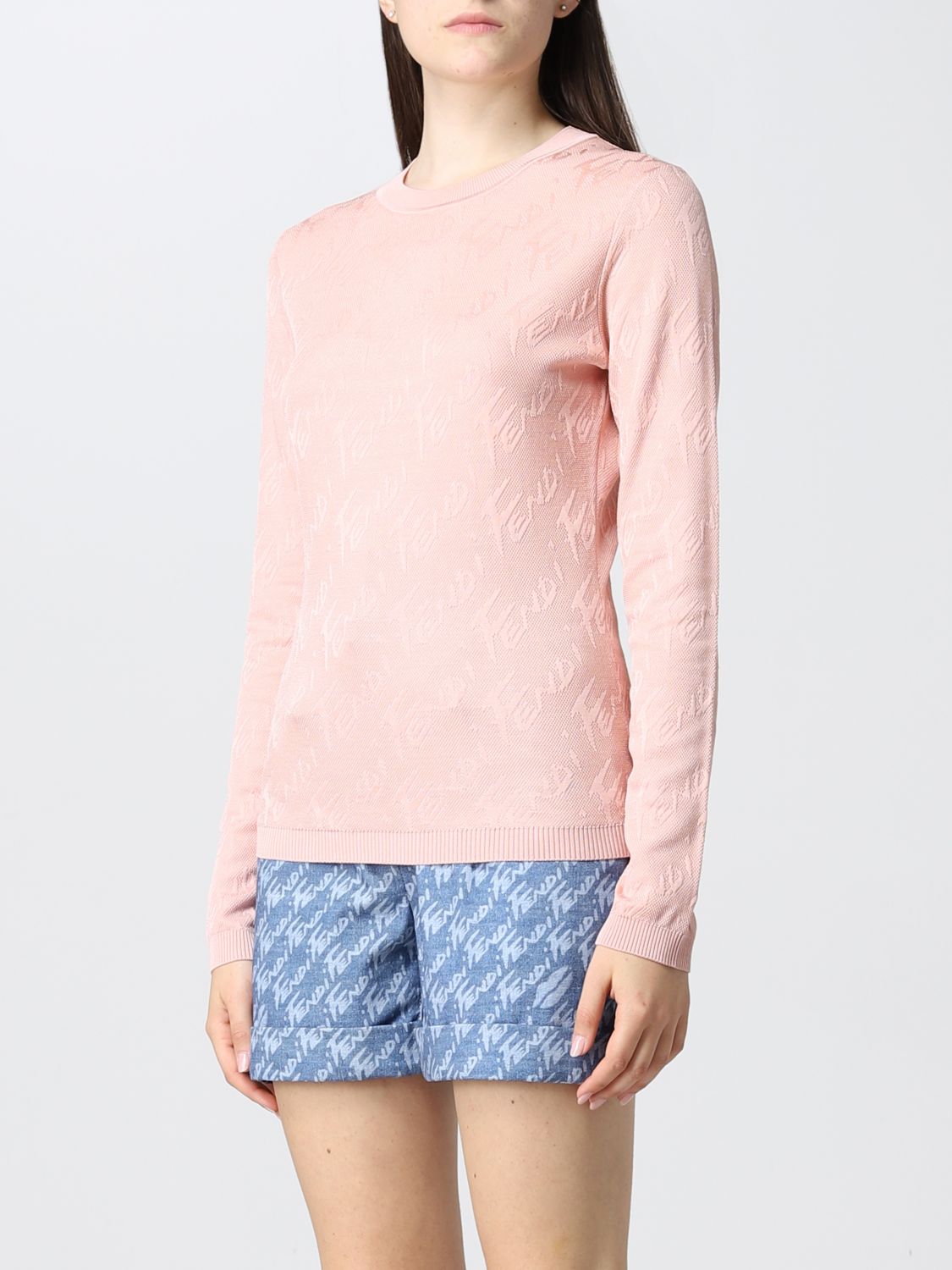 Sweater Fendi: Sweater women Fendi pink 4