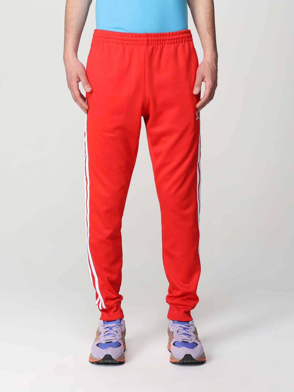 Adidas Originals Trousers  Men In Red