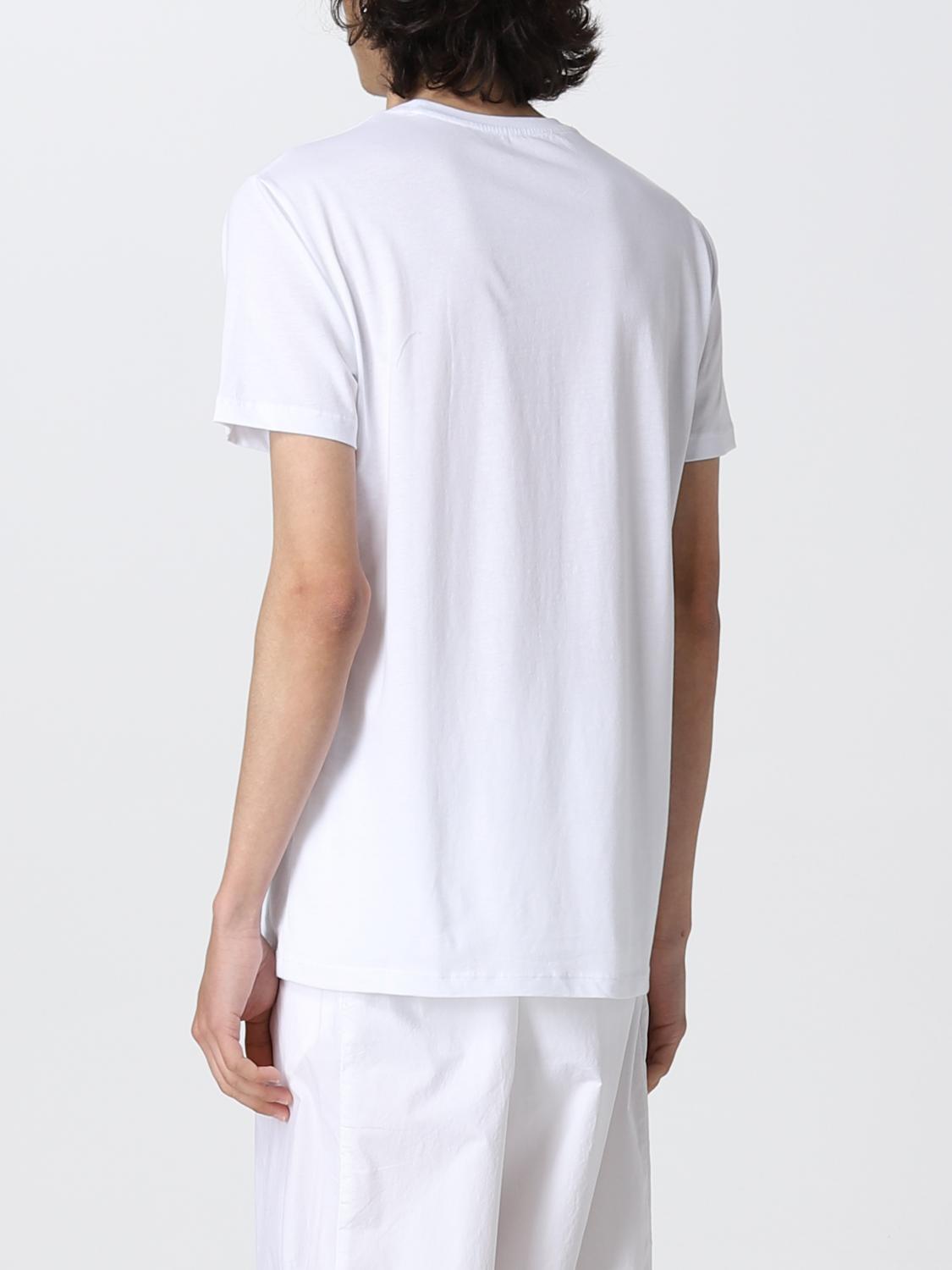 Outlet de Armani Exchange: Camiseta para hombre, Blanco | Camiseta Armani  Exchange 3LZTBSZJBVZ en línea en 