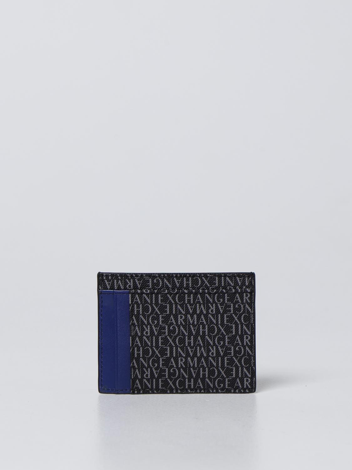 armani exchange credit card holder