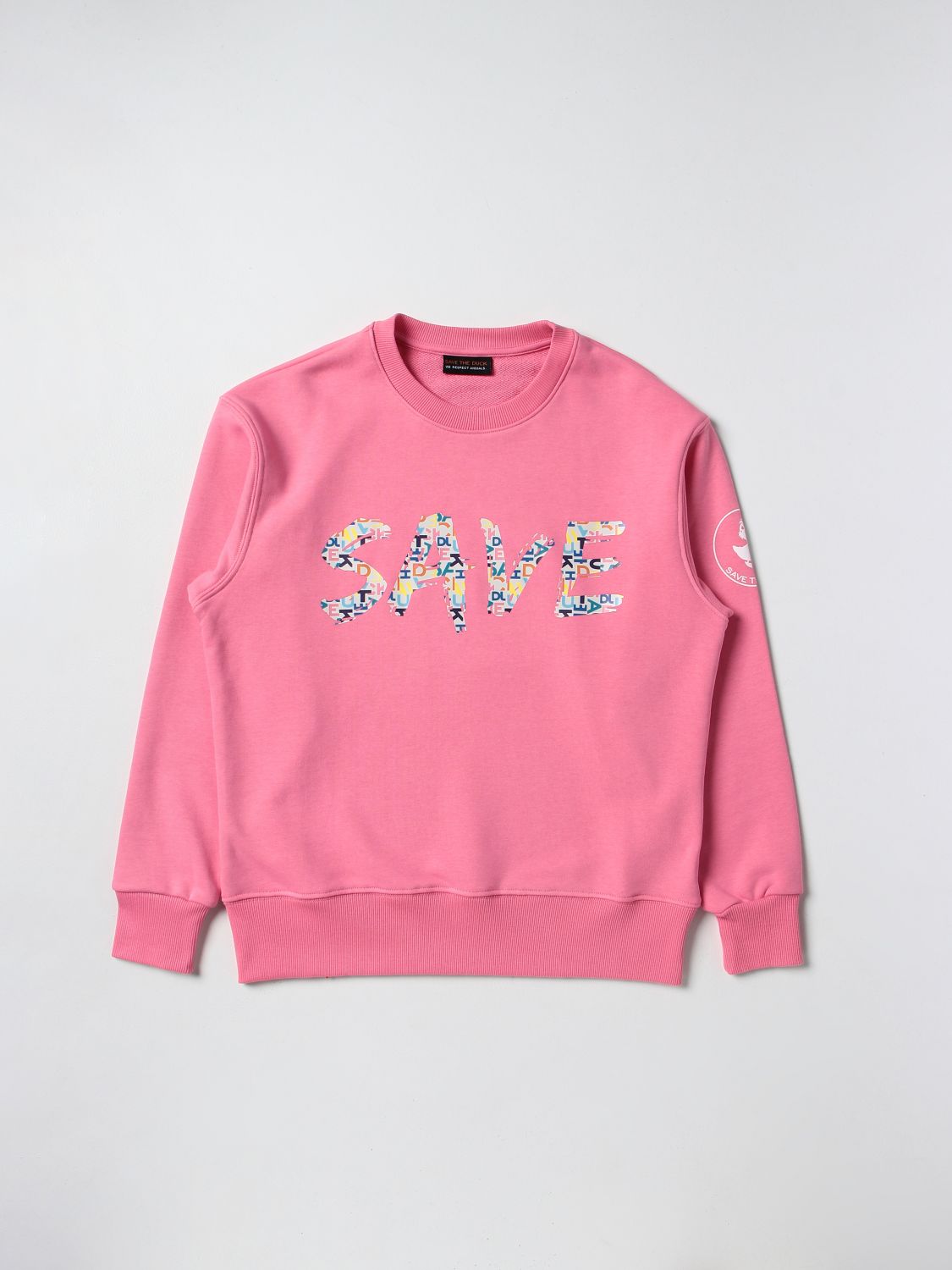 Save The Duck Outlet: jumper for girl - Pink | Save The Duck jumper ...