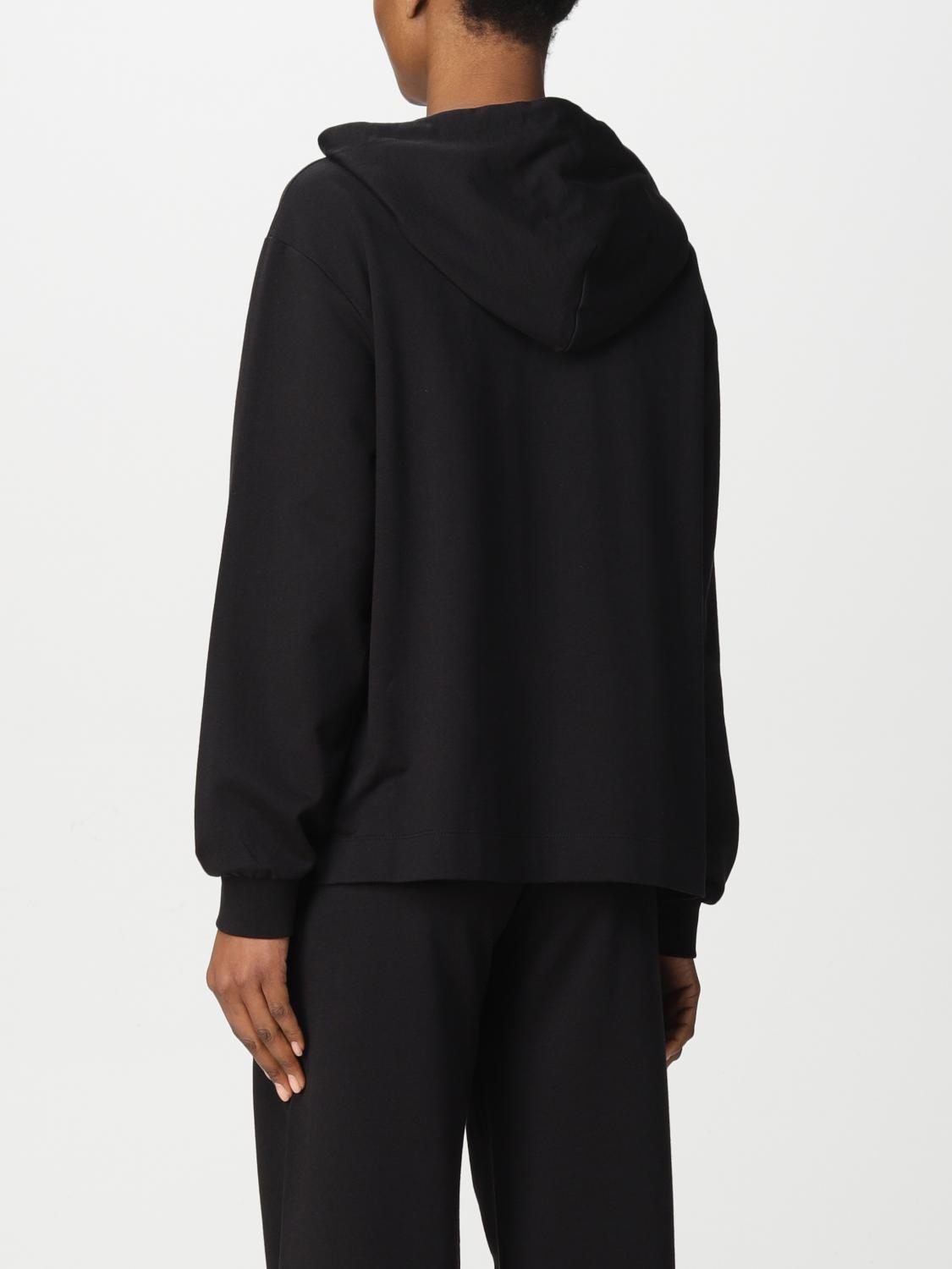 LOVE MOSCHINO: Felpa donna - Nero | Felpa Love Moschino W647301M4364  GIGLIO.COM