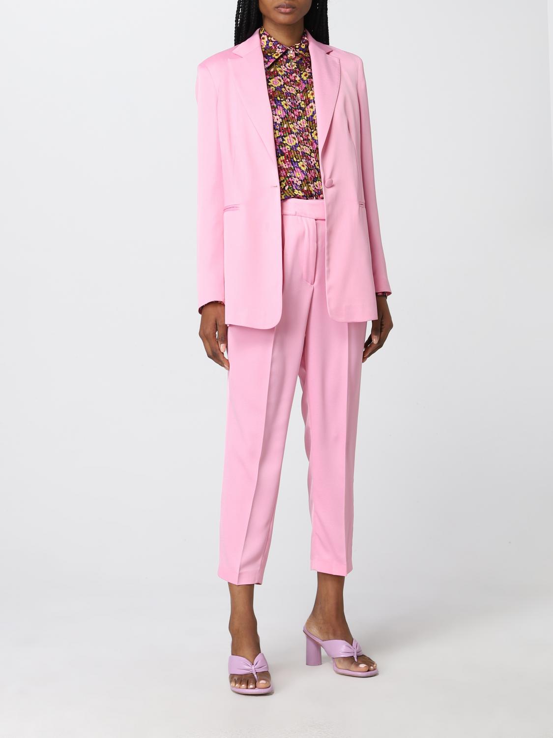 LIU JO: Pantalone donna - Rosa | Pantalone Liu Jo JA2030T3267 GIGLIO.COM