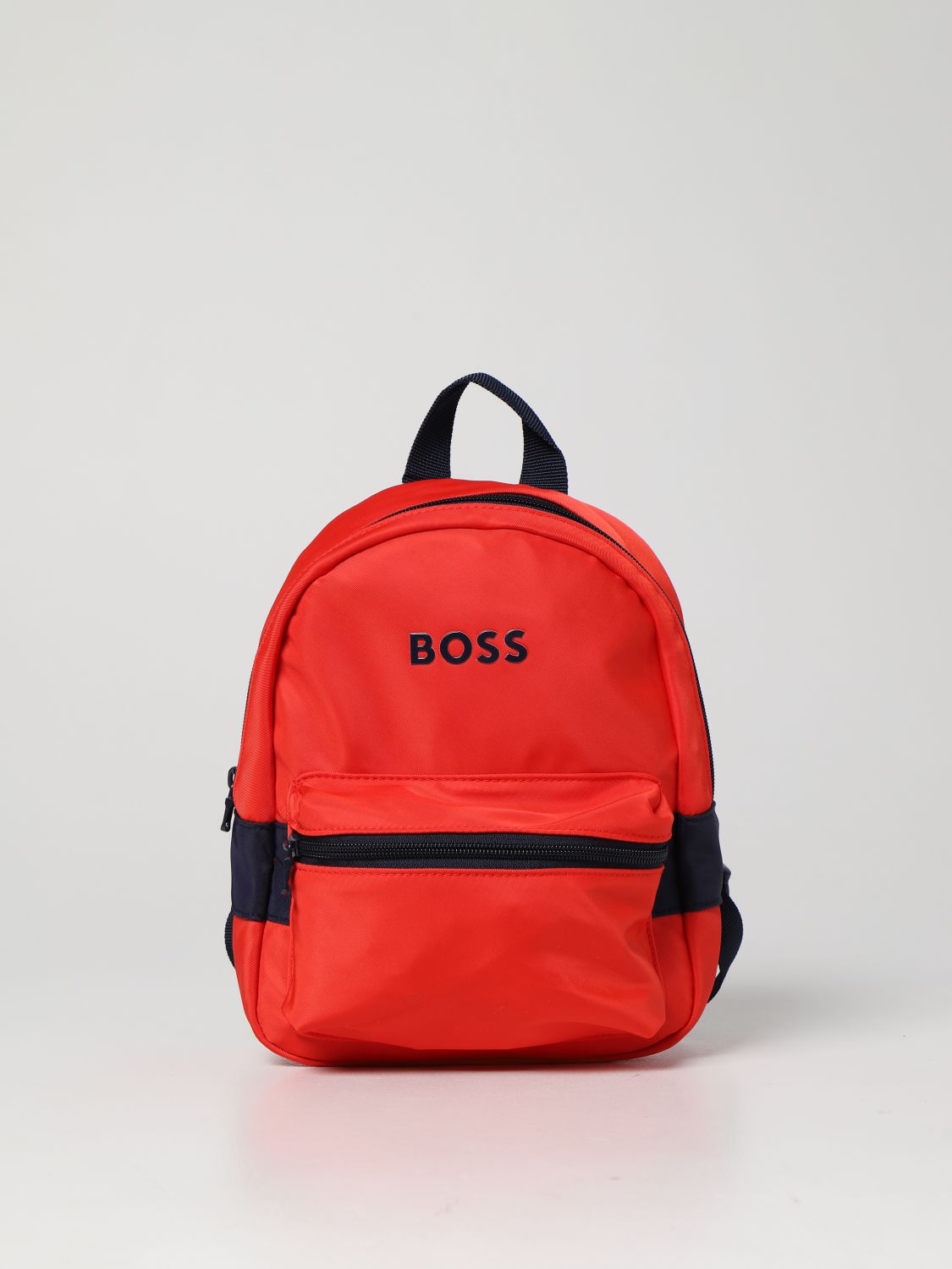 Hugo Boss Backpack In Technical Fabric In Red