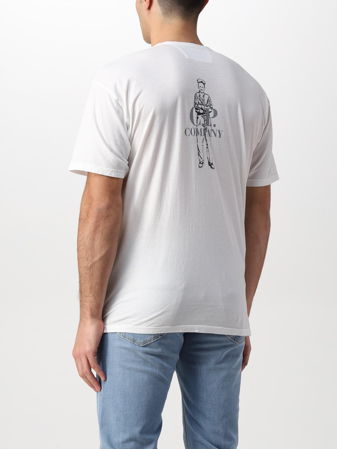C.P. COMPANY: T-shirt men - White | T 