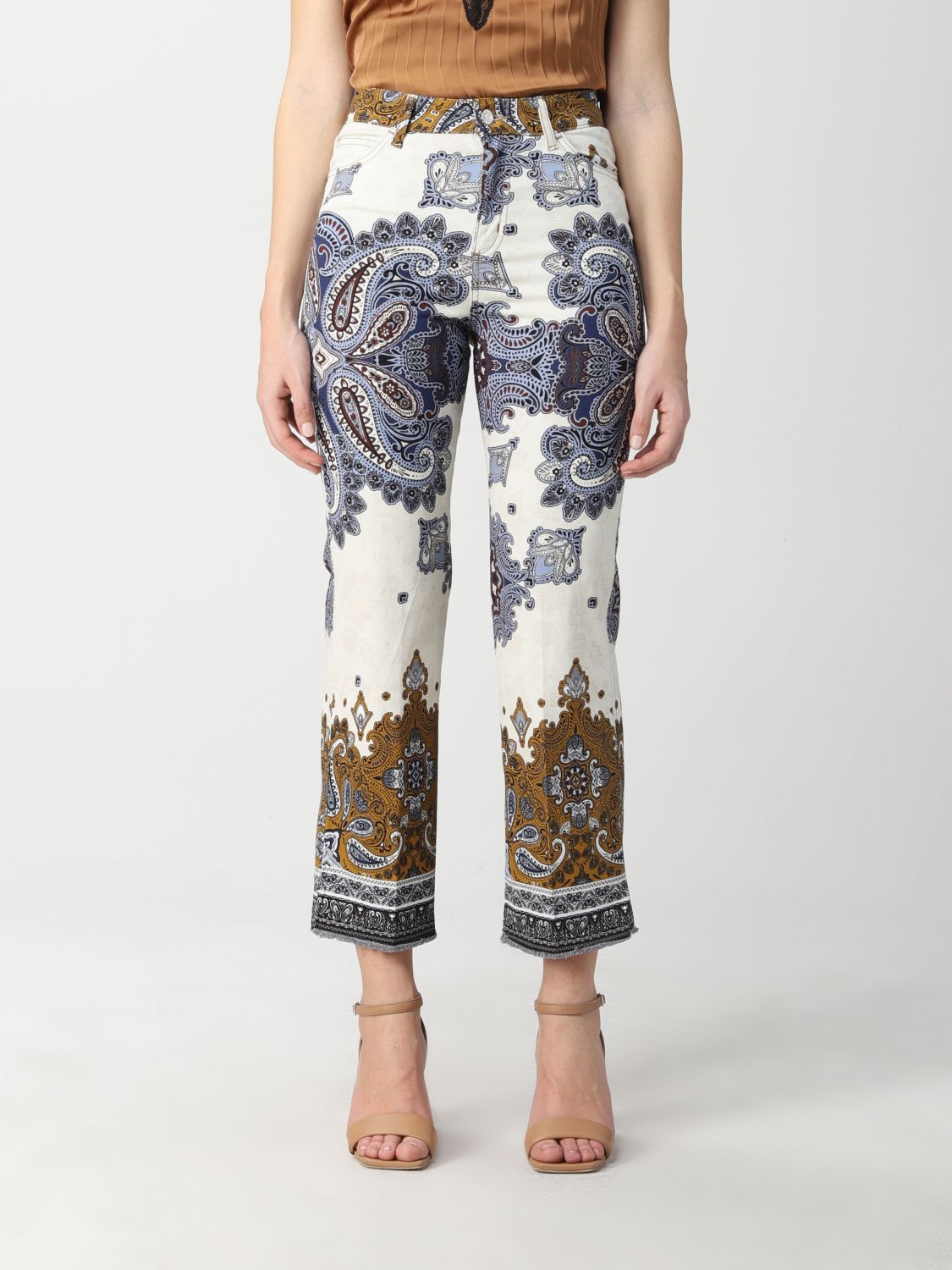 LIU JO: pants for woman - Multicolor | Liu Jo pants WA2538T3050 online ...