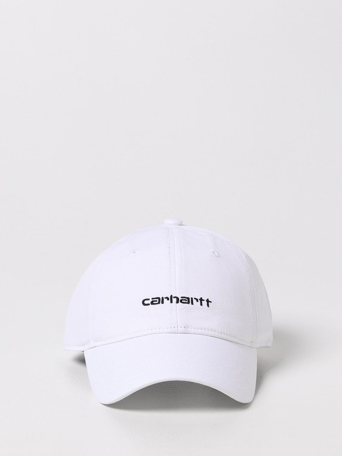 white carhartt baseball hat