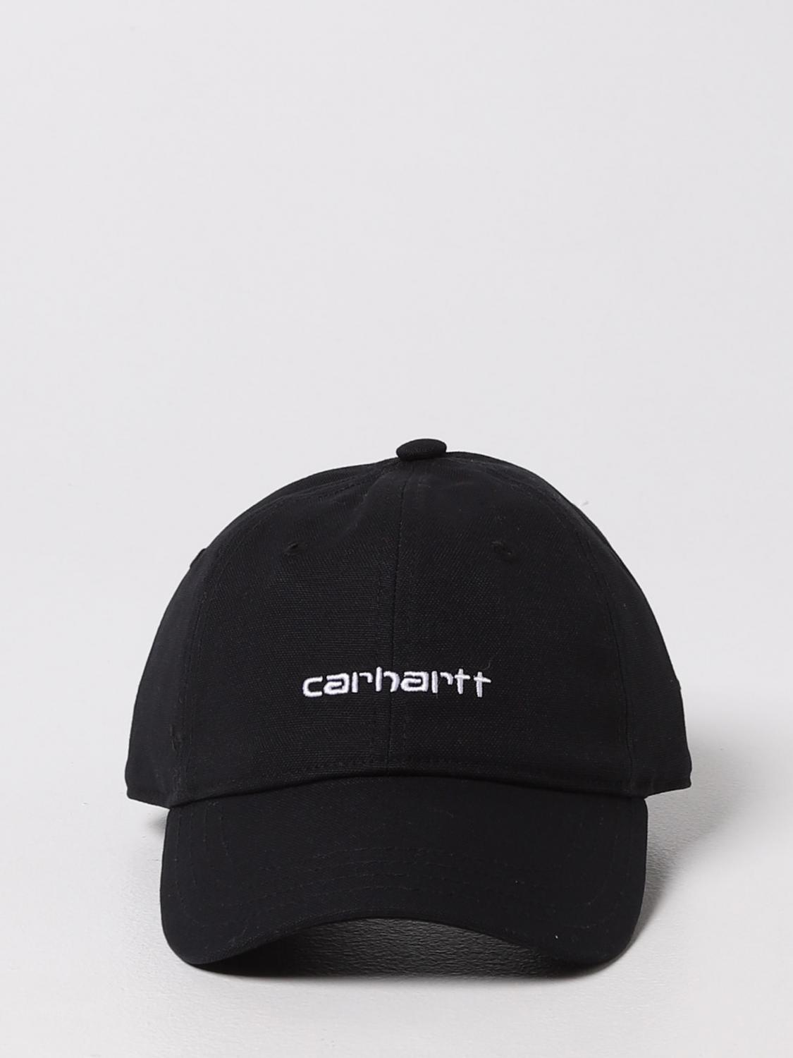 CARHARTT: Cappello da baseball in cotone - Nero | Cappello Carhartt I028876  GIGLIO.COM