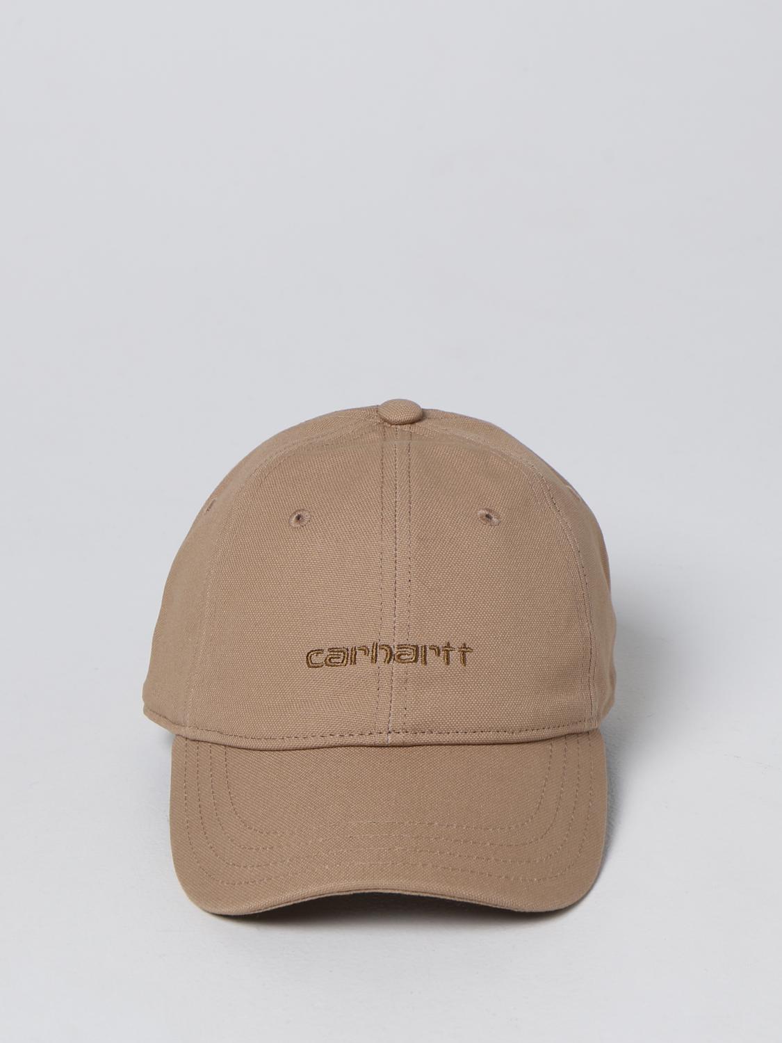 CARHARTT: Cappello da baseball in cotone - Cammello | Cappello Carhartt  I028876 GIGLIO.COM
