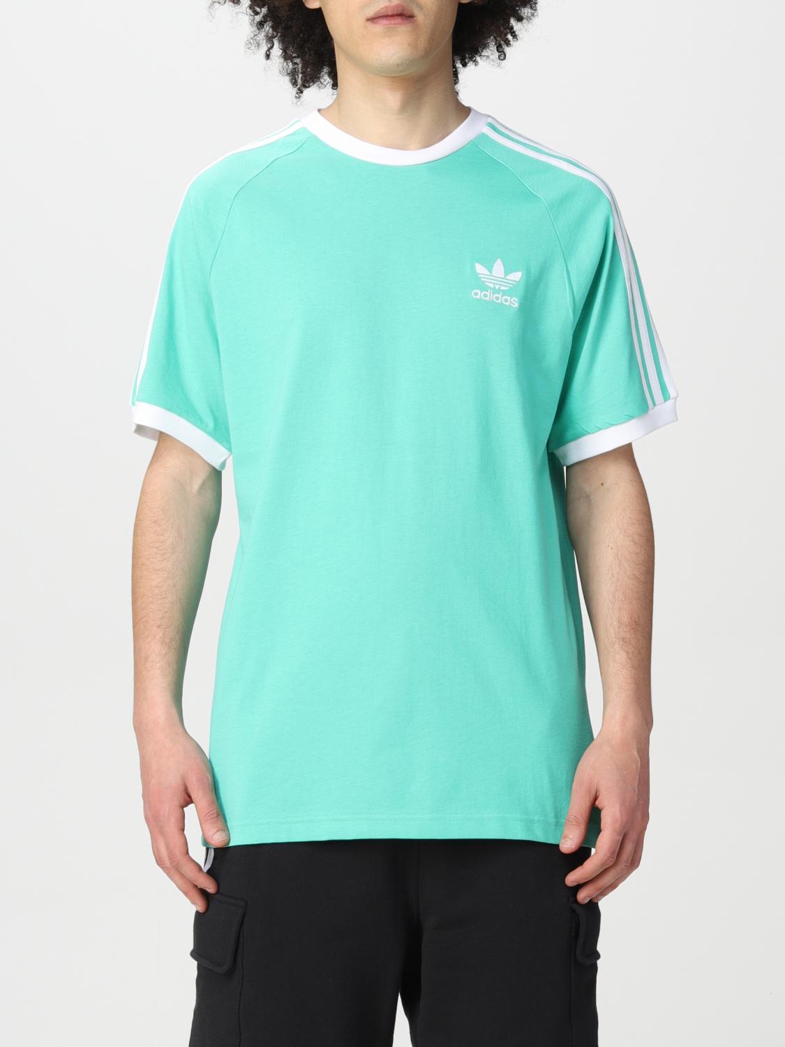 ADIDAS ORIGINALS T shirt With Logo Green Adidas Originals T shirt 