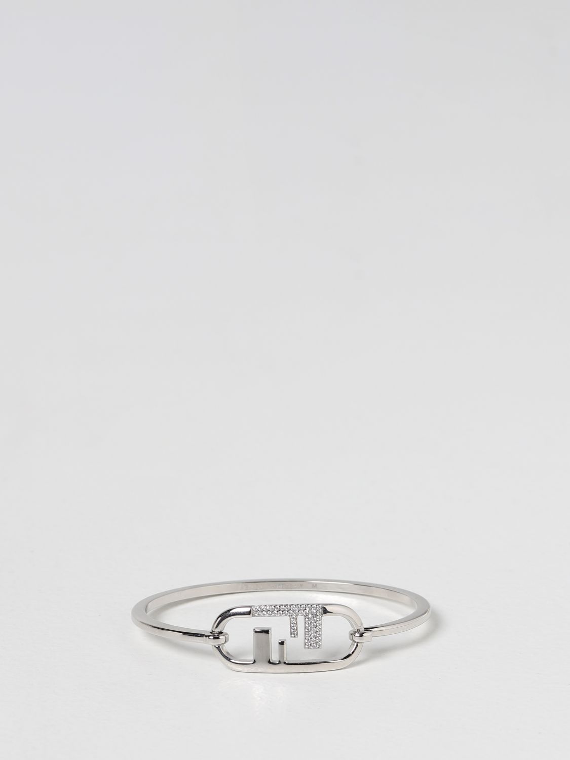 fendi silver ring womens