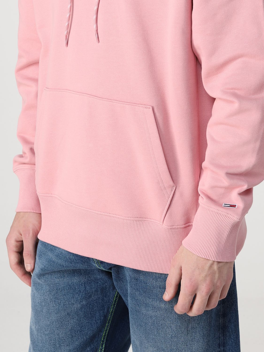 Sweatshirt Tommy Hilfiger: Tommy Hilfiger basic sweatshirt with logo print pink 3