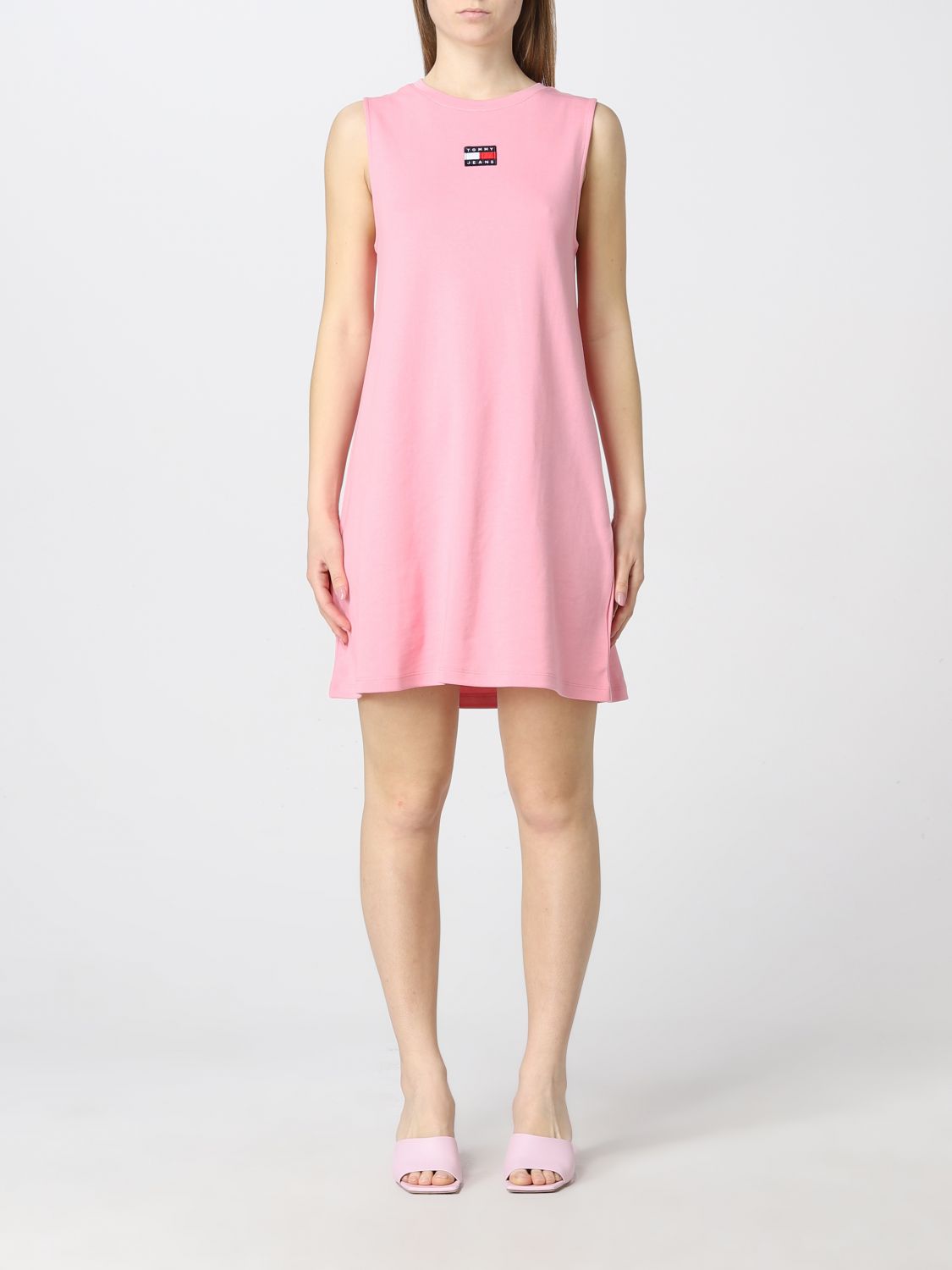 TOMMY HILFIGER: dress for woman - Pink | Tommy Hilfiger dress online on GIGLIO.COM