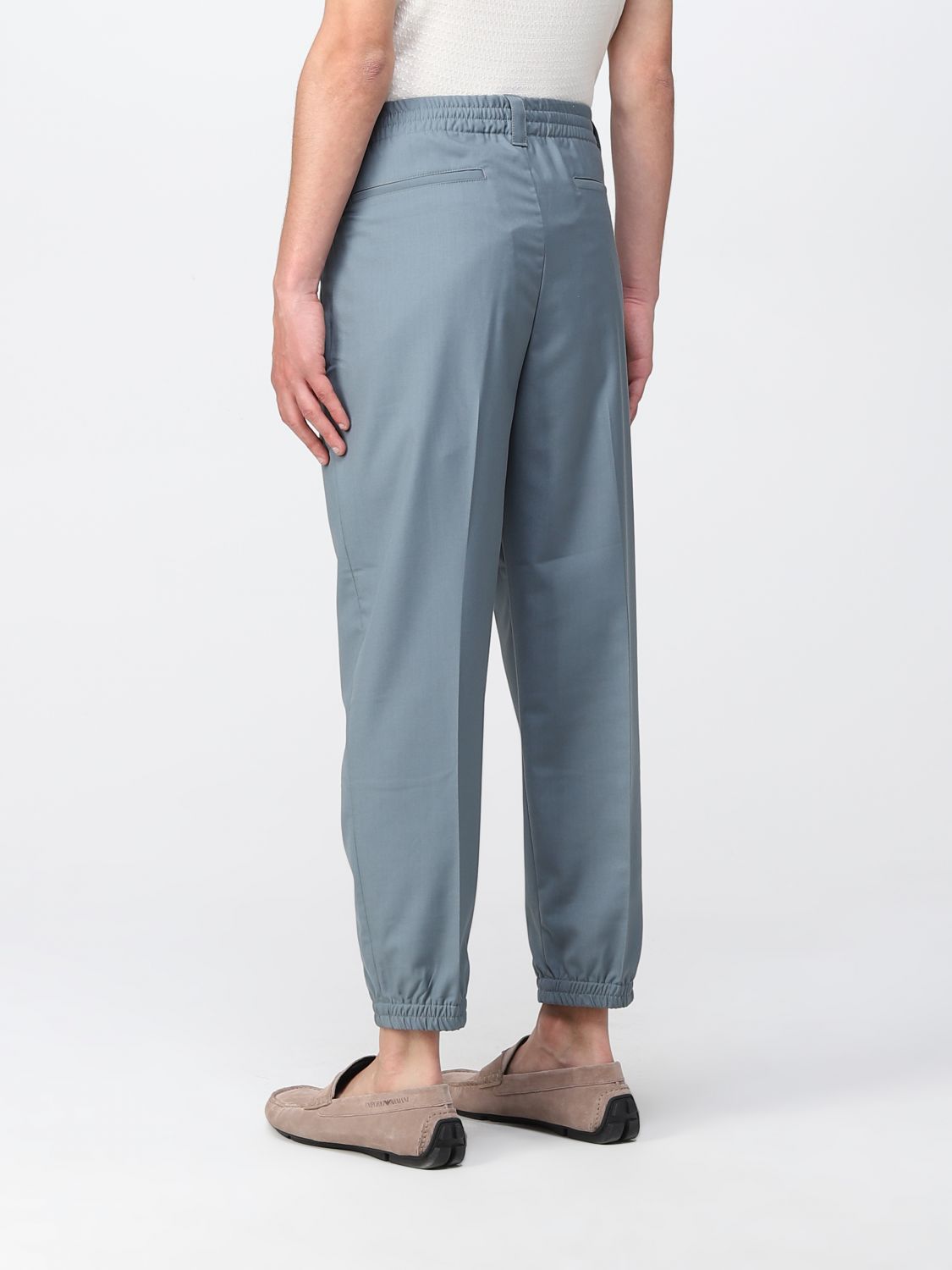 grey colour armani pants