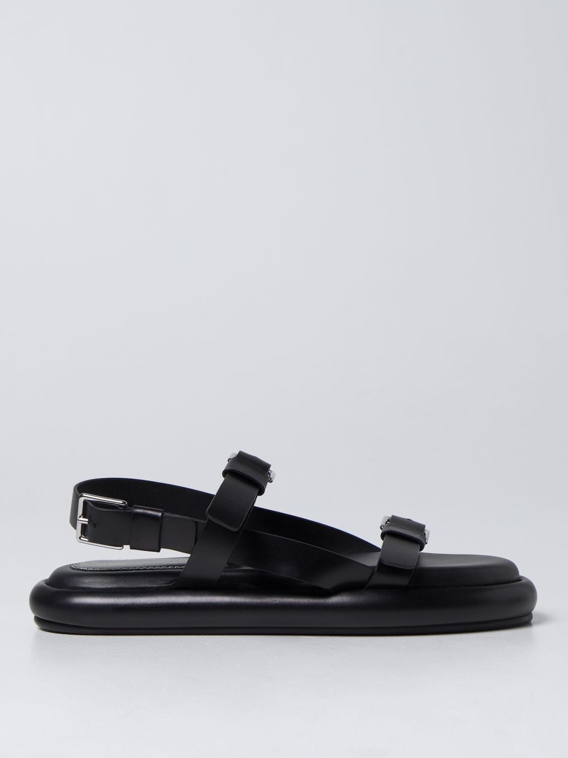 PROENZA SCHOULER: flat sandals for woman - Black | Proenza Schouler ...