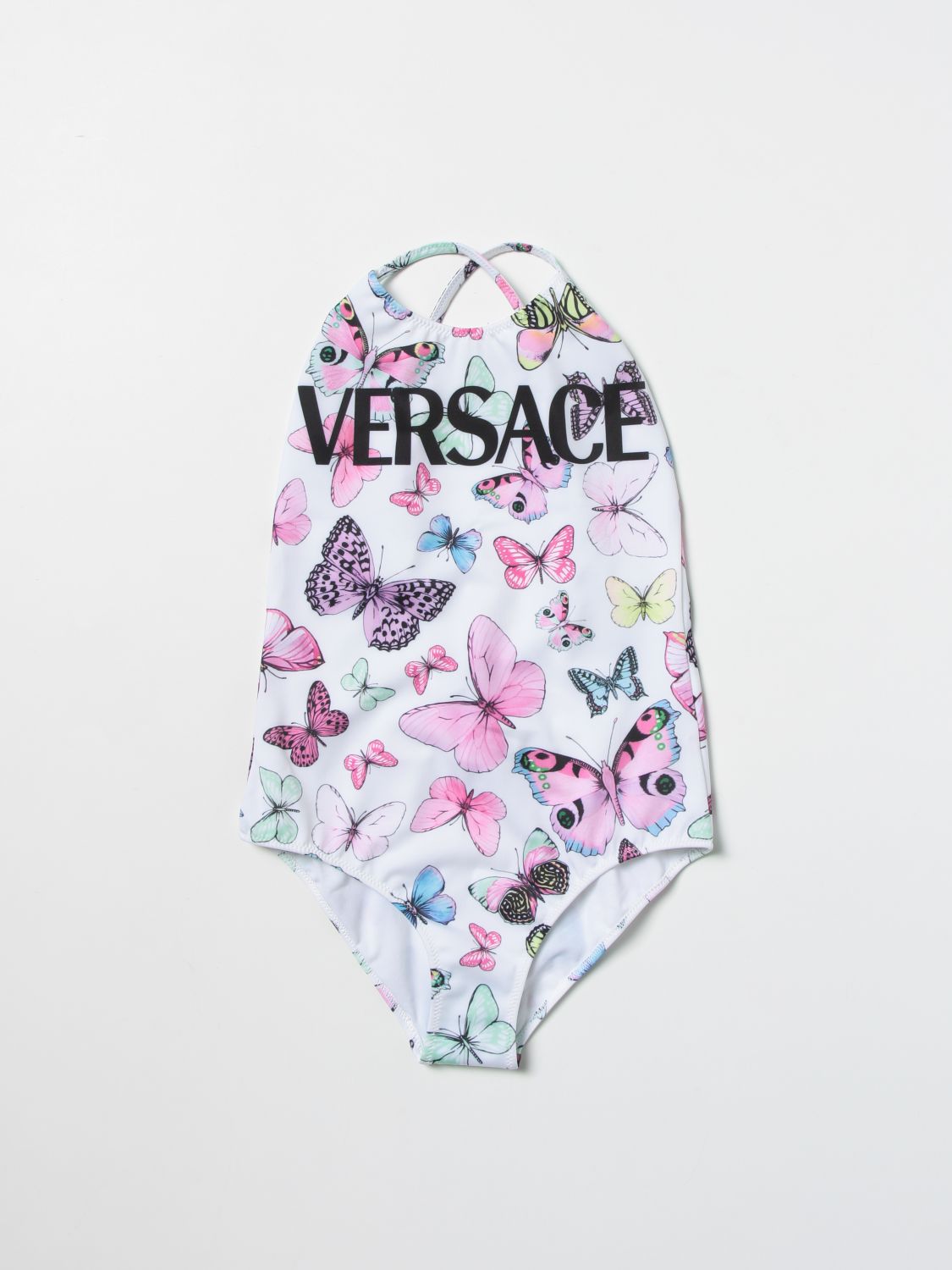 Swimsuit Young Versace: Young Versace swimsuit for girls white 1