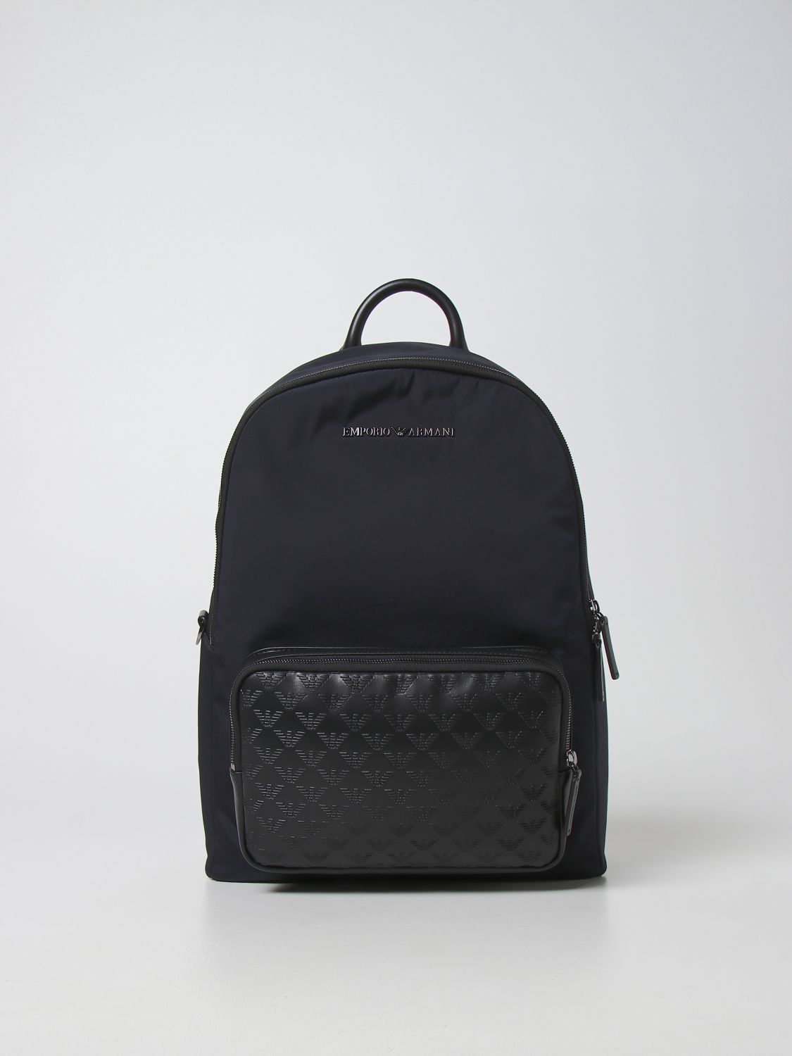 Backpack Emporio Armani: Emporio Armani backpack in technical fabric navy 1