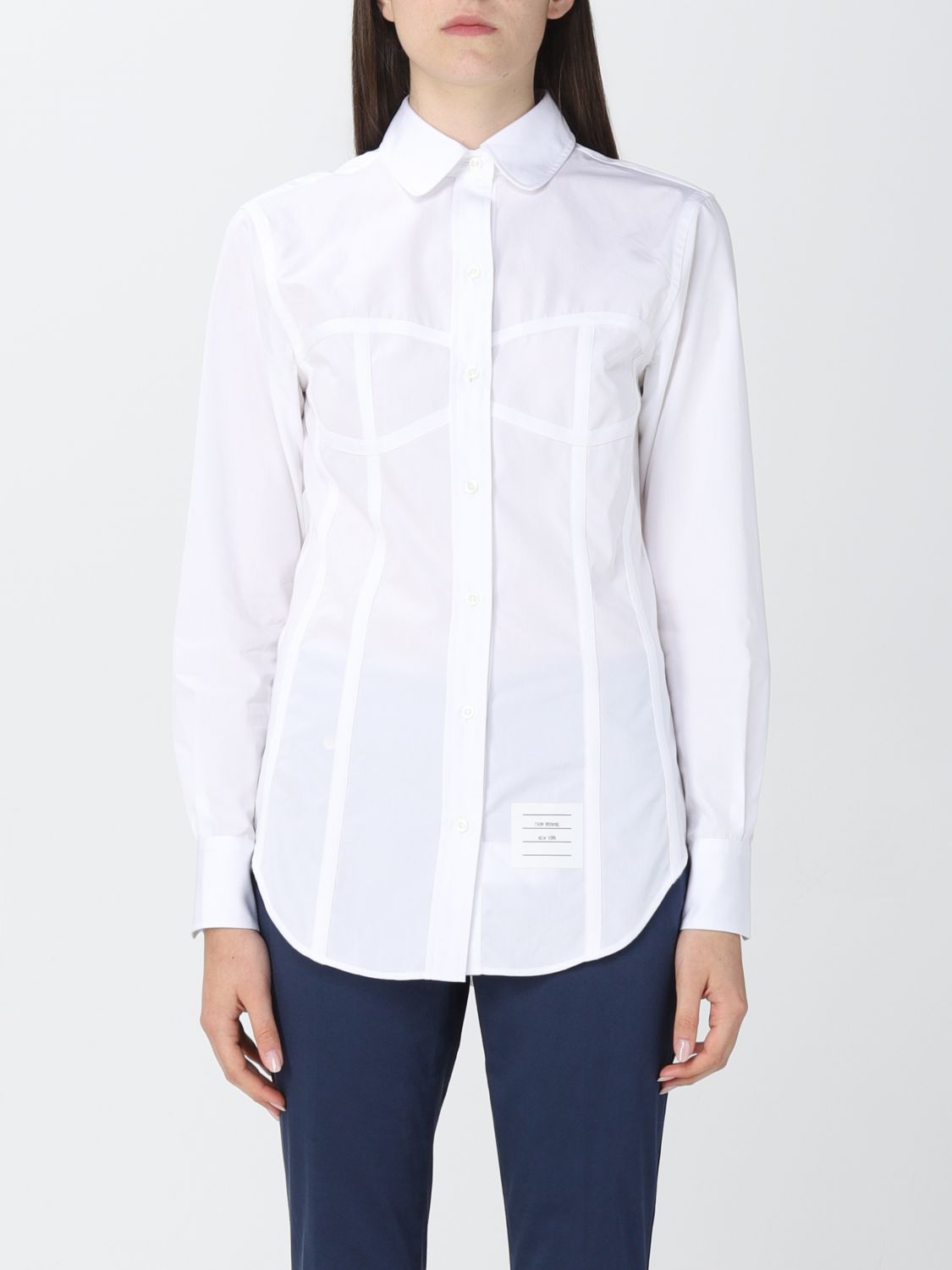 Shirt Thom Browne: Shirt women Thom Browne white 1