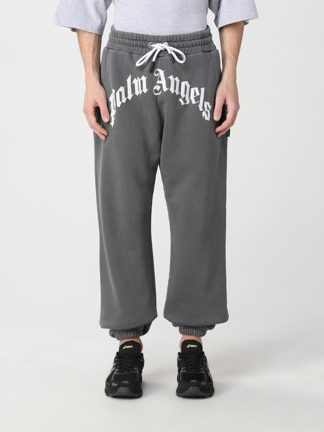 PALM ANGELS: Pantalone uomo - Nero | Pantalone Palm Angels PMCH011C99FLE001  GIGLIO.COM