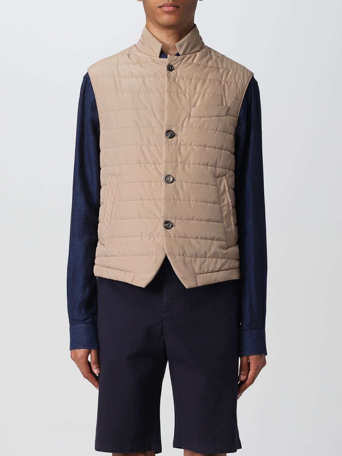 Suit vest Eleventy: Suit vest men Eleventy camel 1
