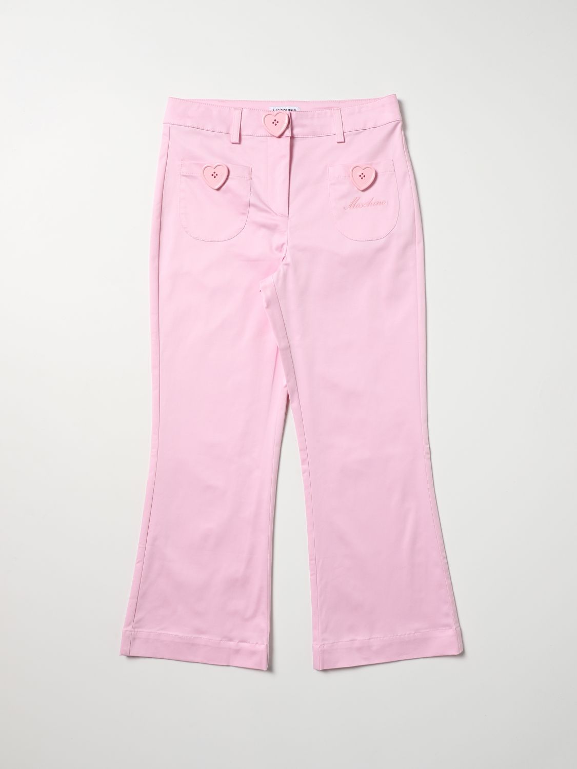 Trousers Moschino Kid: Moschino Kid trousers pink 1