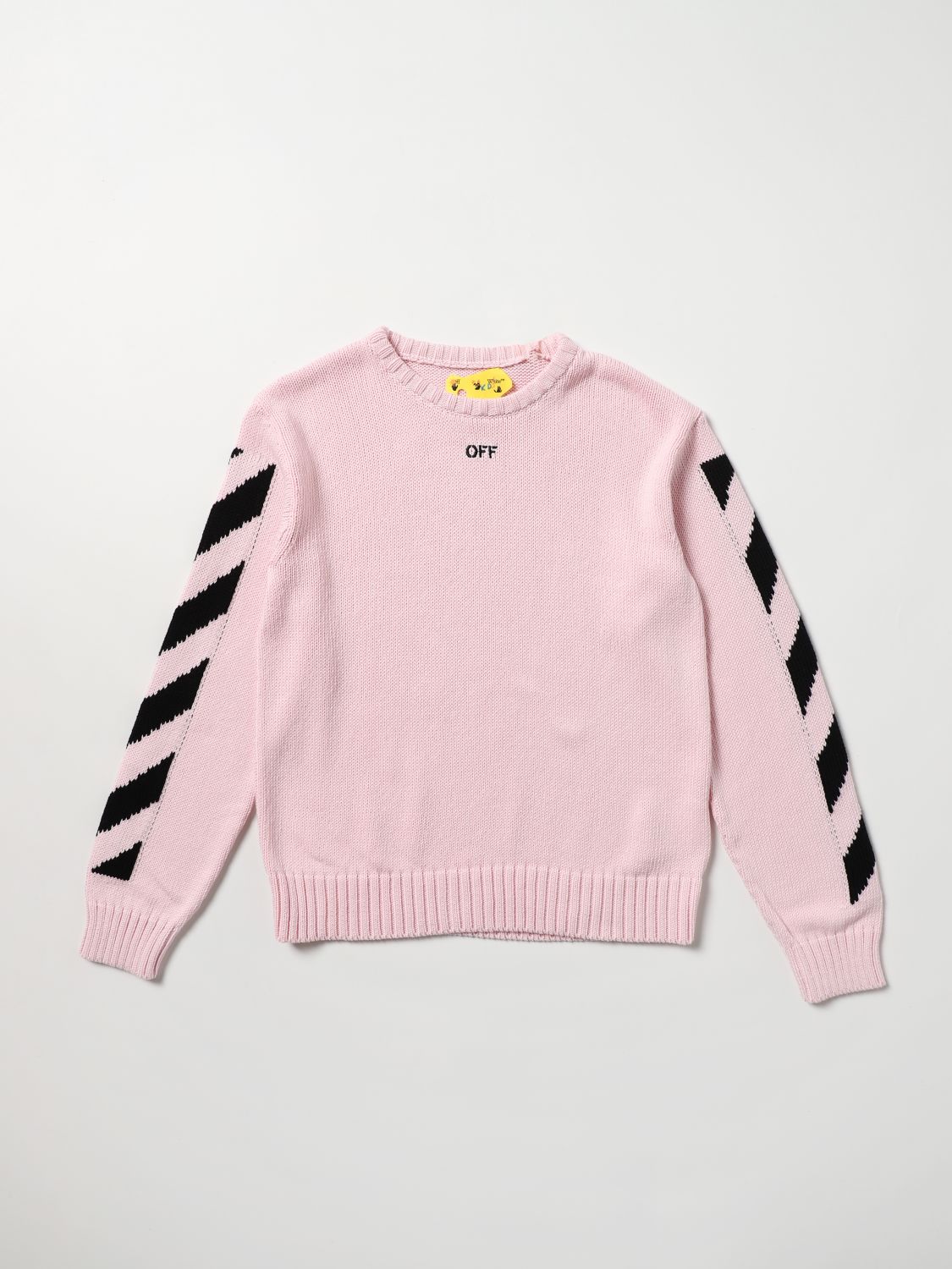 Off-white Kids' Pink Sweater Girl