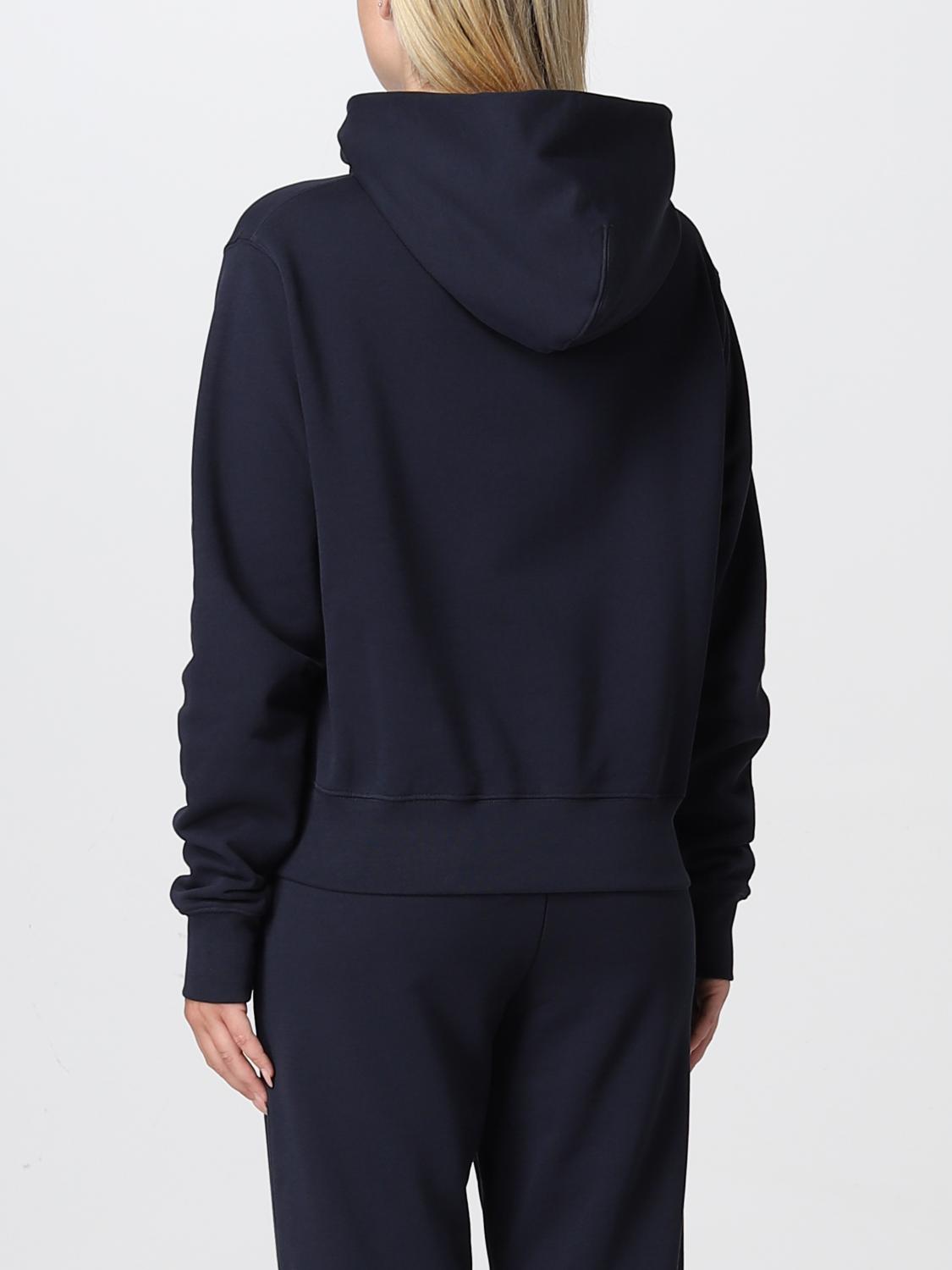 WOOLRICH: Felpa donna - Blue | Felpa Woolrich CFWWSW0082FRUT3024 GIGLIO.COM