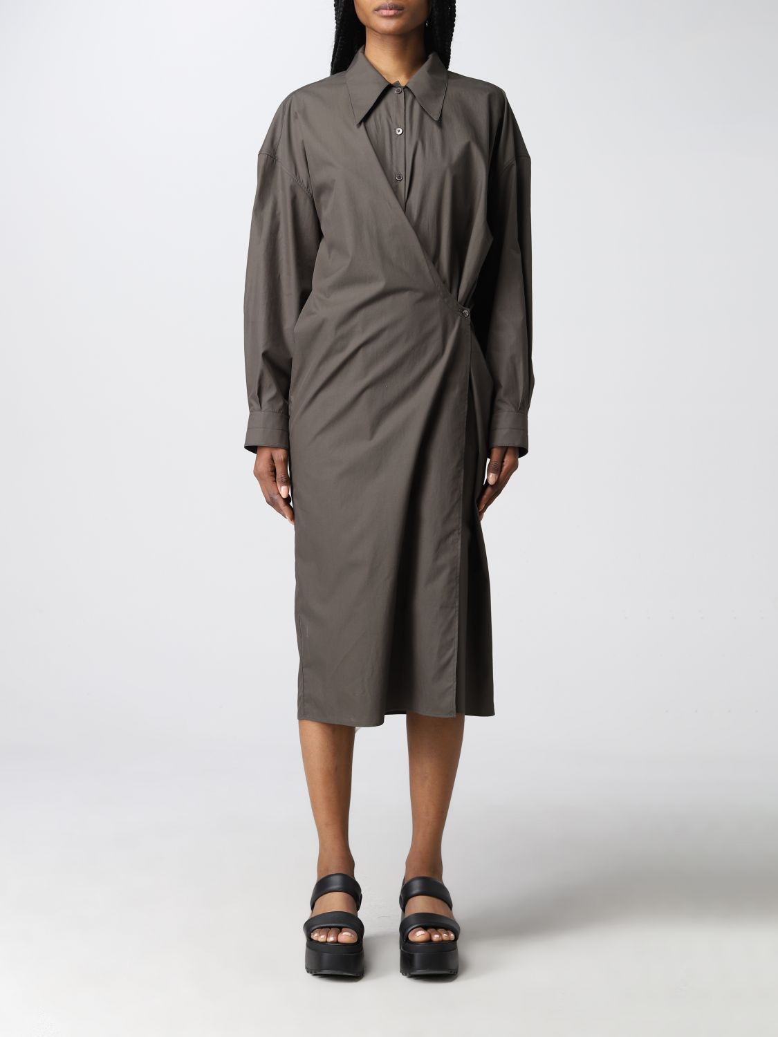 Lemaire Dress Women Color Brown | ModeSens