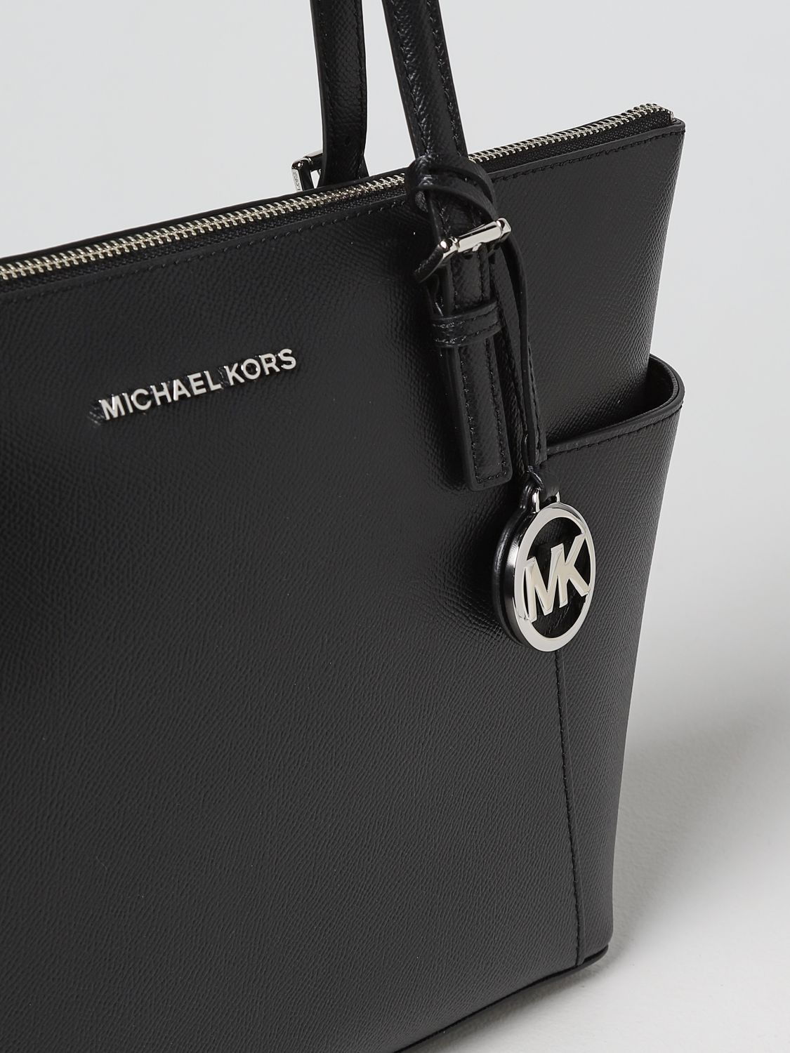 MICHAEL KORS: tote bags for woman - Black  Michael Kors tote bags  30F3GZAT4T online at