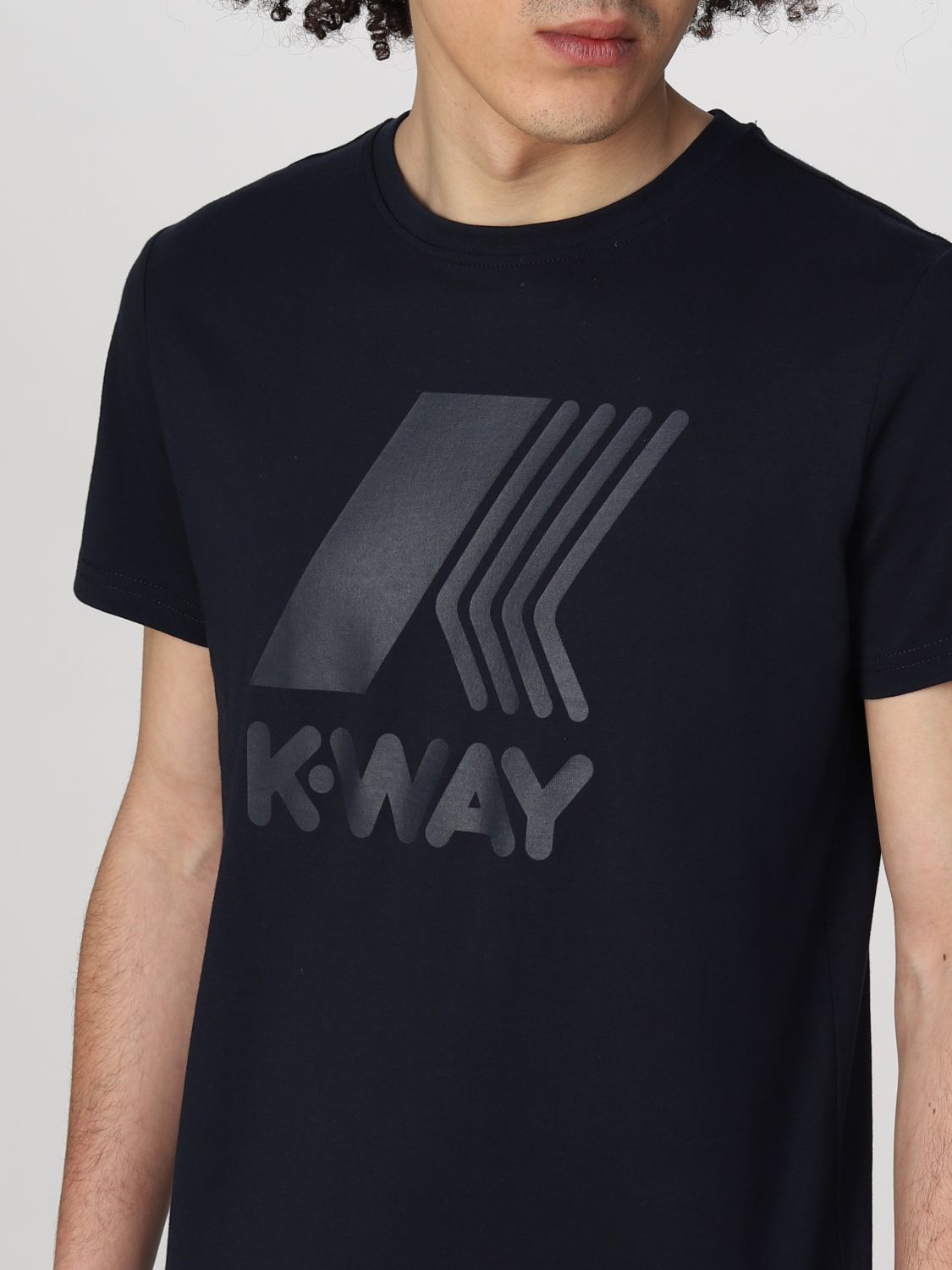 Camiseta K-Way: Camiseta hombre K-way azul oscuro 3