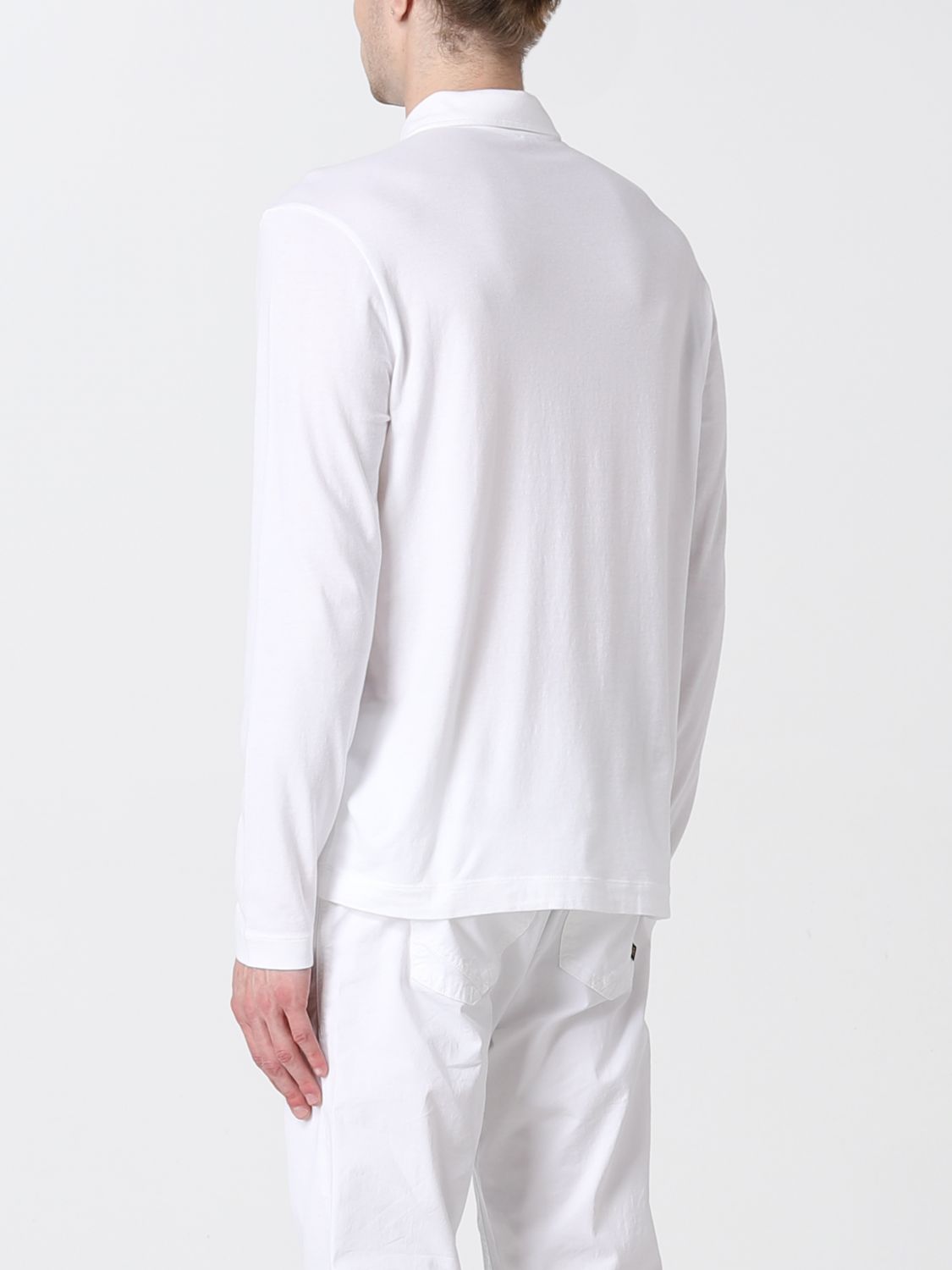Polo shirt Malo: Malo polo shirt for men white 2