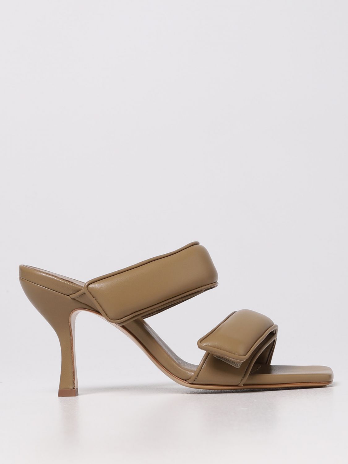 Femme Chaussures Chaussures à talons Sandales compensées Sandales compensees Rosie 20 en cuir Gia Borghini en coloris Noir GIA/RHW 