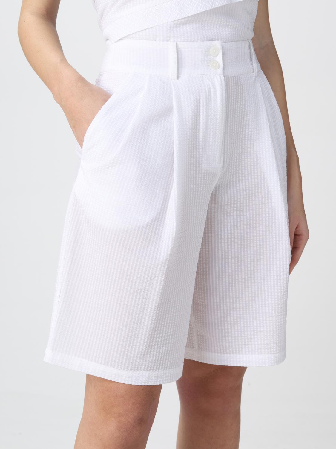 armani exchange shorts women's