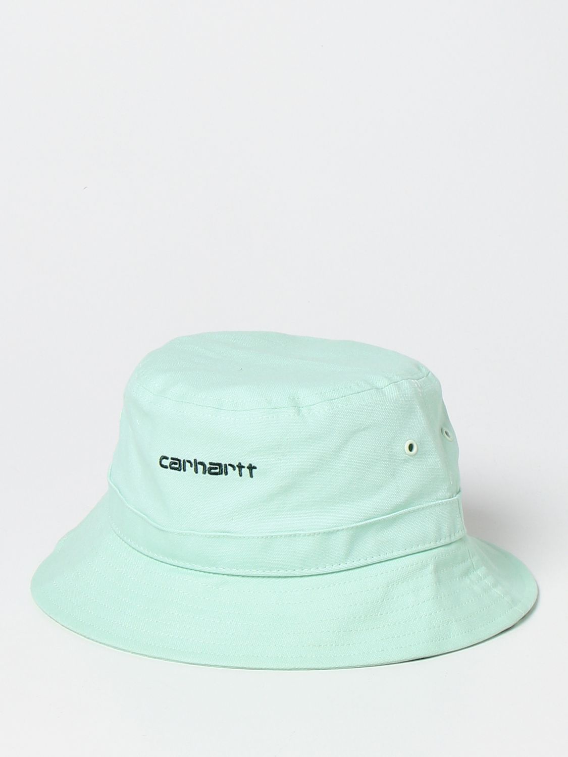 CARHARTT: fisherman hat in cotton - Green | Hat Carhartt I029937 GIGLIO.COM