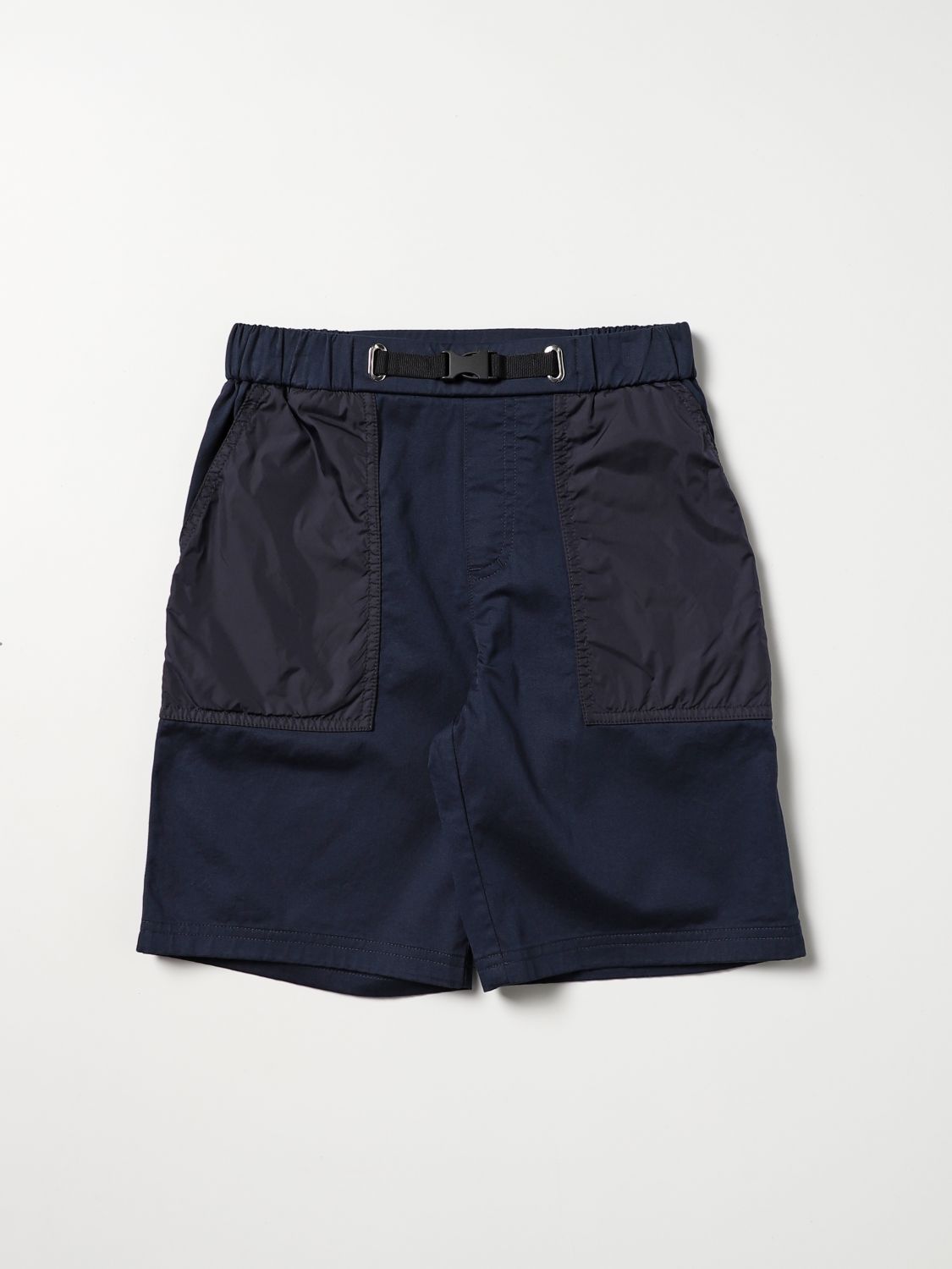 短裤 Moncler: Moncler短裤男童 蓝色 1
