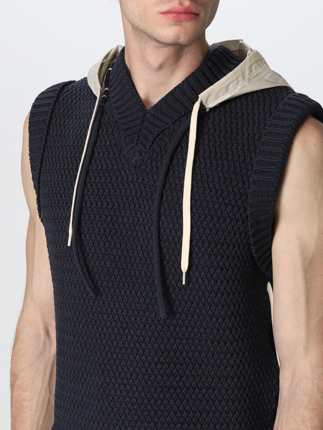 CRAIG GREEN: Gilet uomo - Blue | Gilet Craig Green CGSS22CKNVST01 GIGLIO.COM